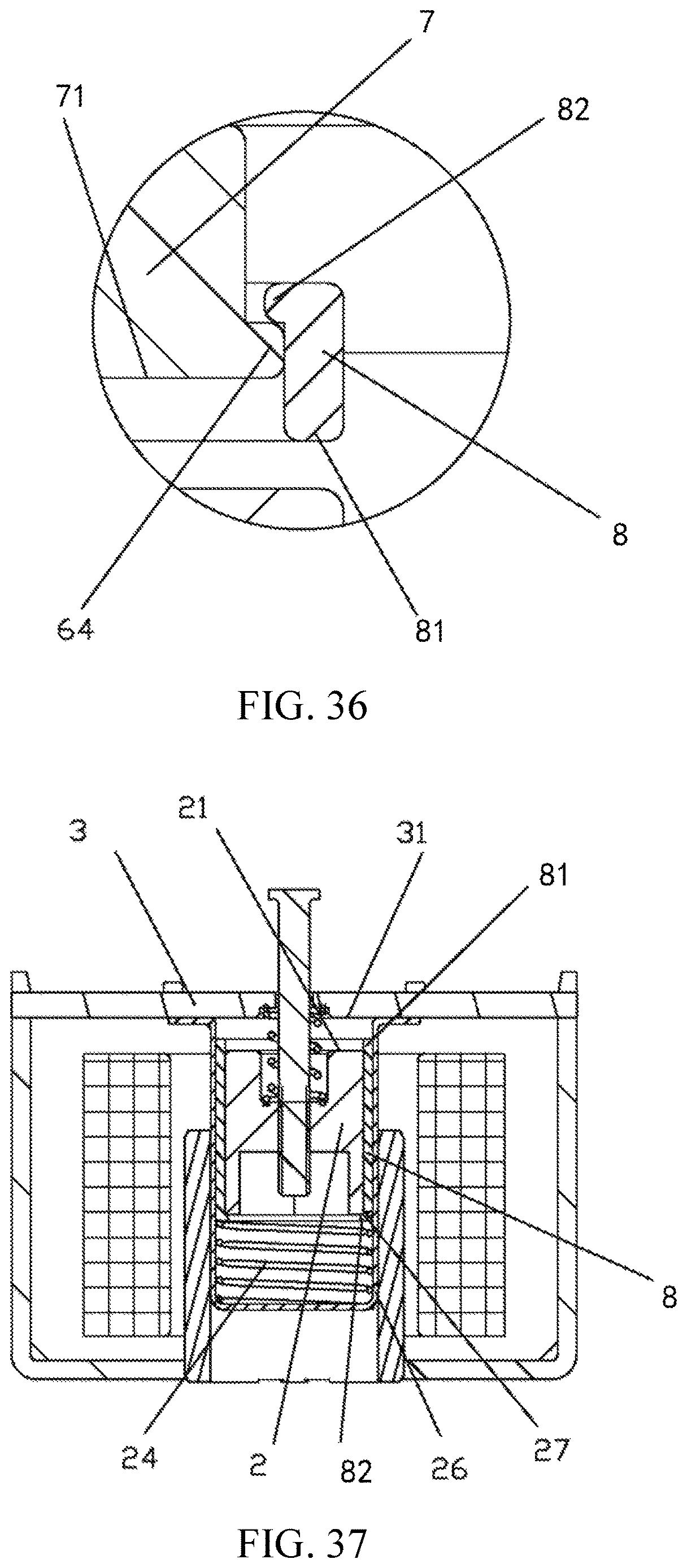 Patent US12620537 Figure 19 – Magnetic circuit system with enhanced initial electromagnetic attraction and high-voltage DC relay