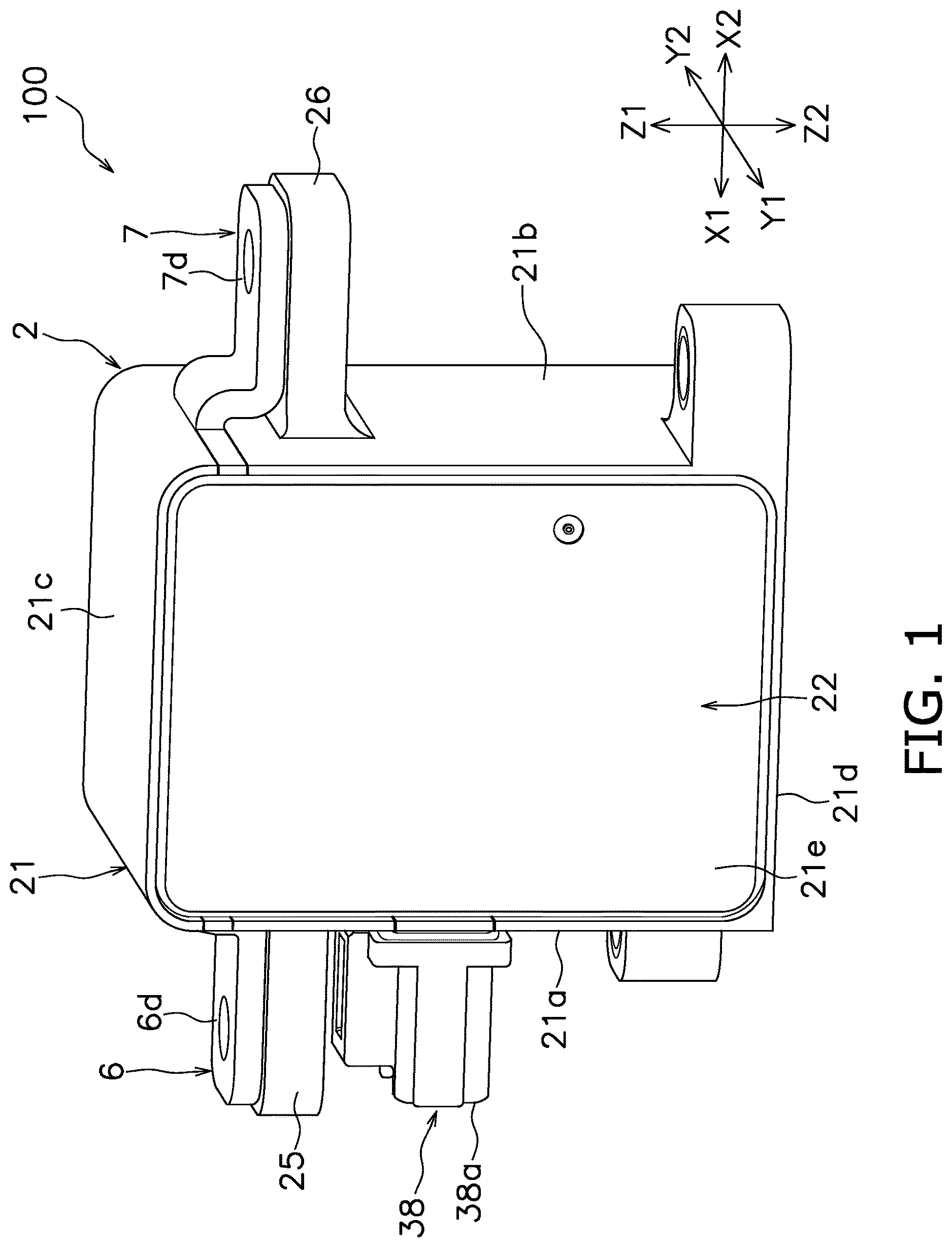 Patent US12620539 Figure 1 – Electromagnetic relay and method of manufacturing the same