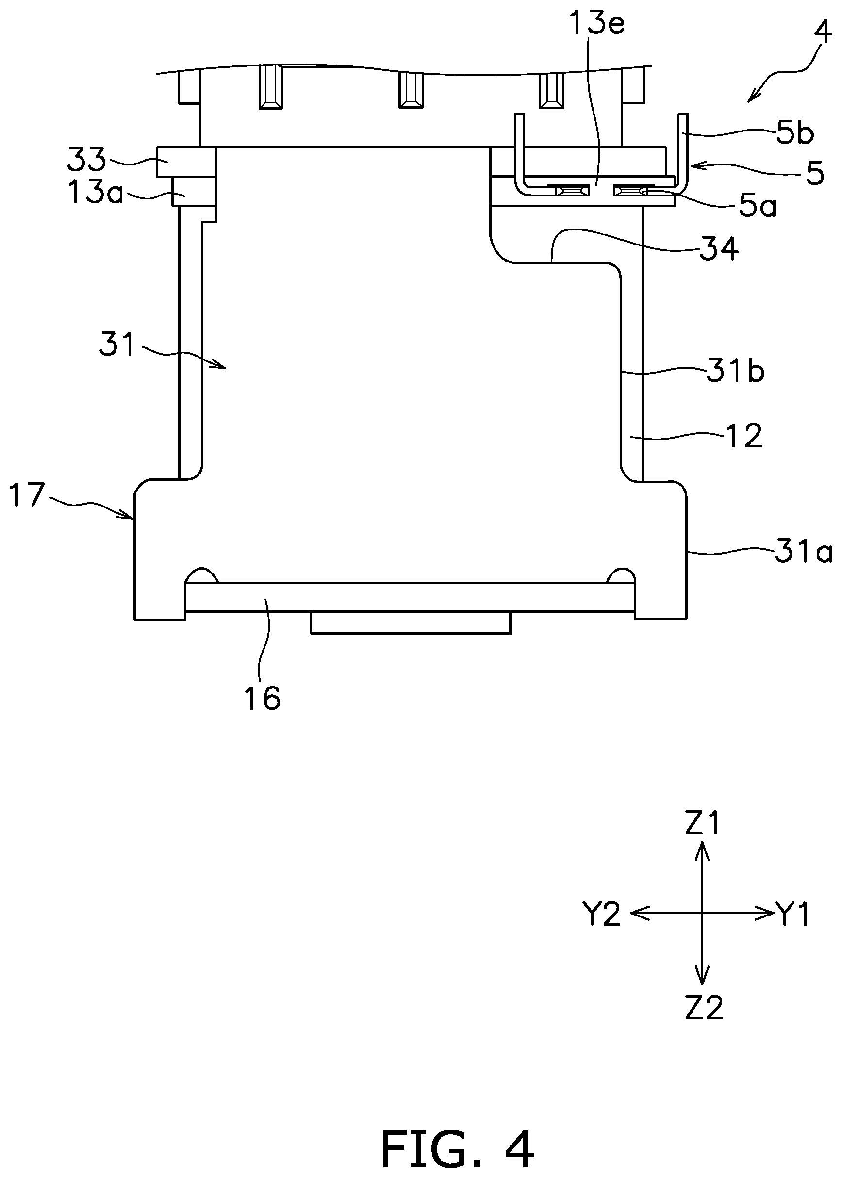 Patent US12620539 Figure 4 – Electromagnetic relay and method of manufacturing the same