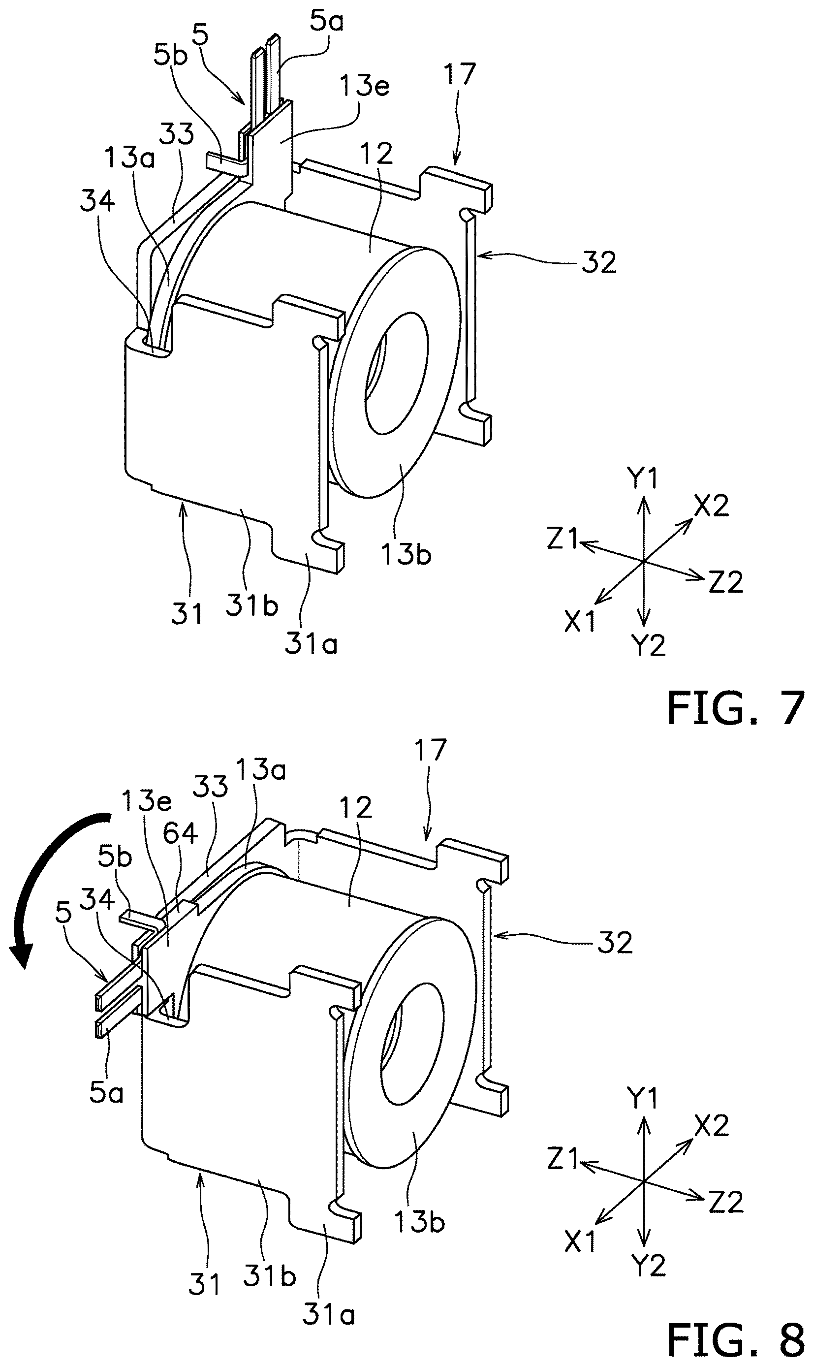 Patent US12620539 Figure 7 – Electromagnetic relay and method of manufacturing the same