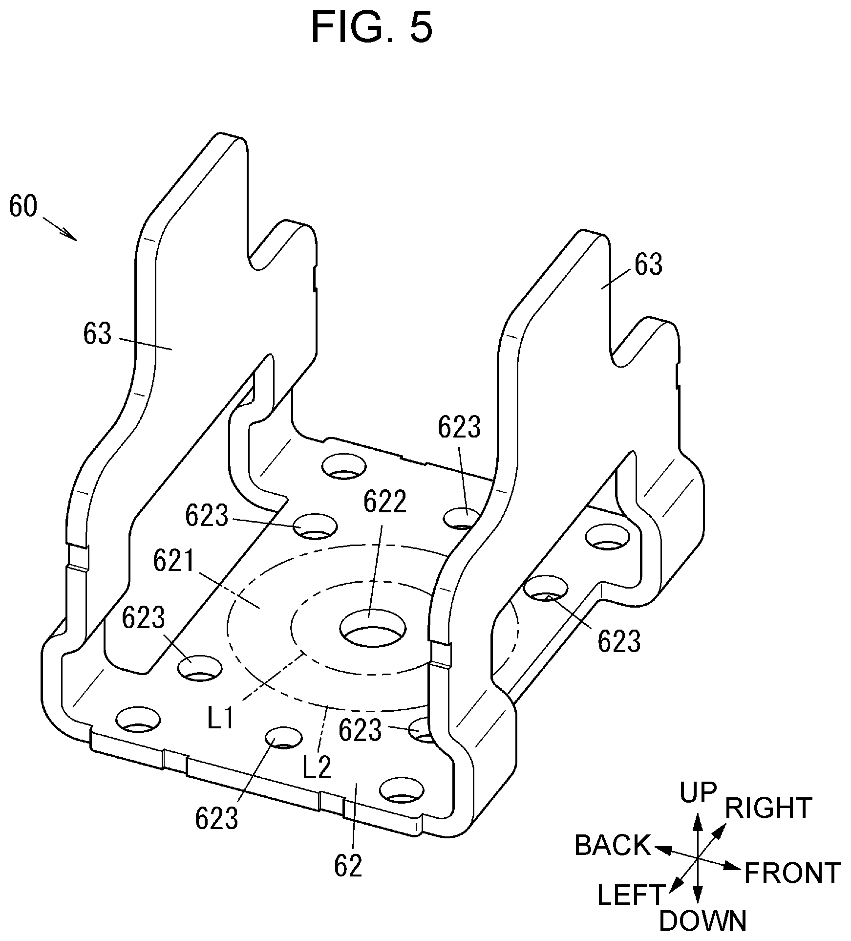 Patent US12620540 Figure 5 – Contact device and electromagnetic relay