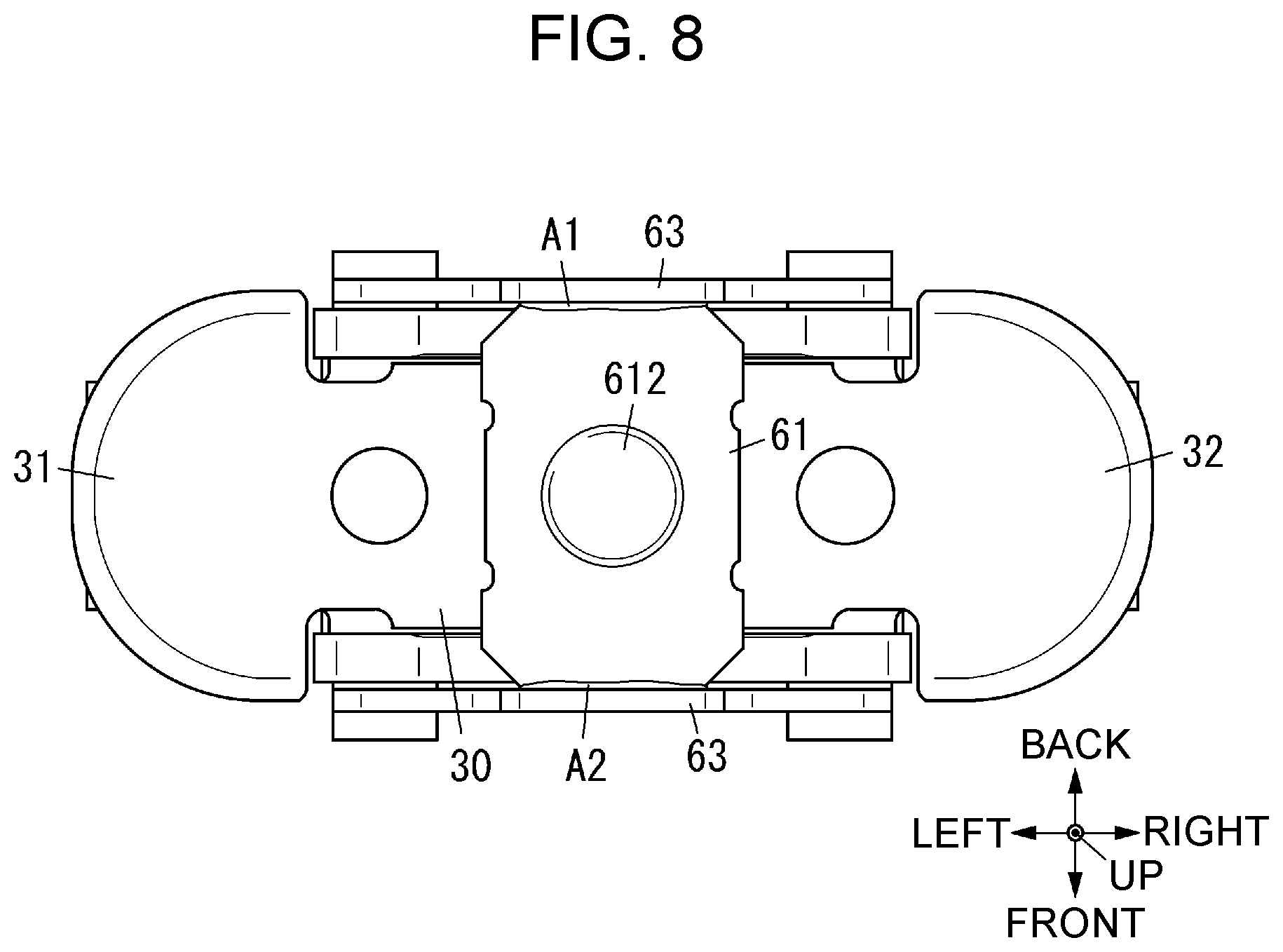 Patent US12620540 Figure 8 – Contact device and electromagnetic relay
