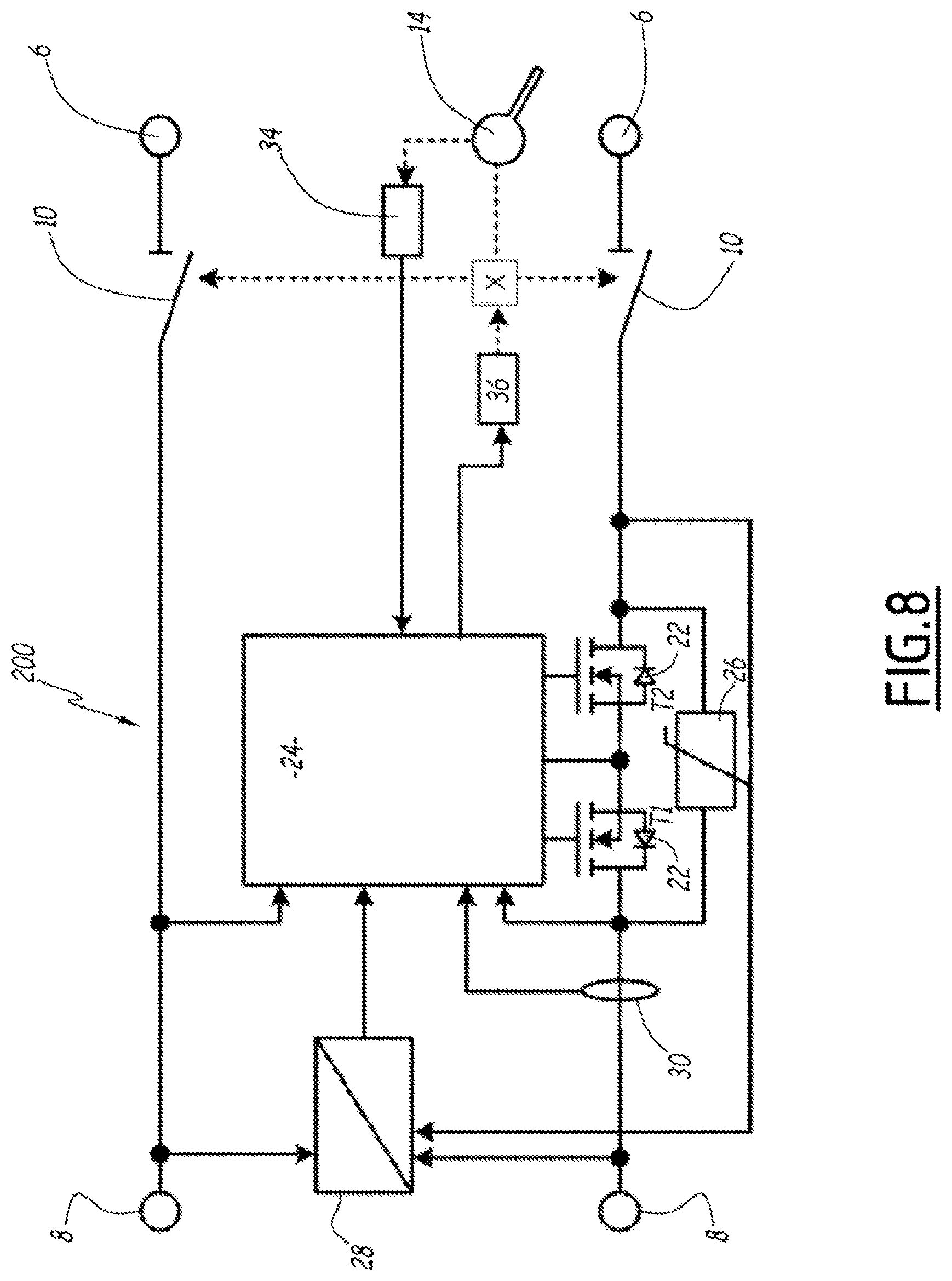 Patent US12620542 Figure 8 – Electrical protection devices and systems