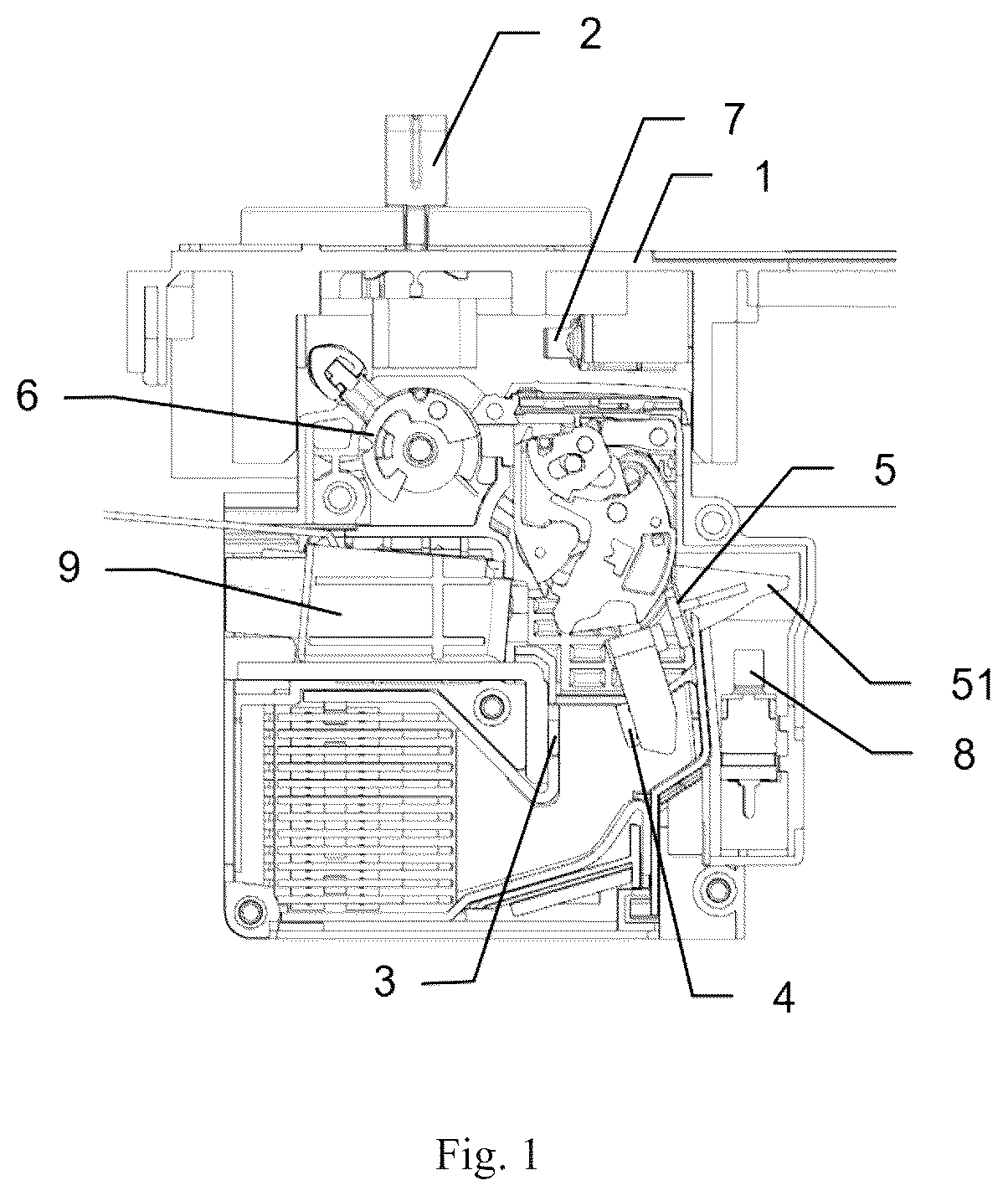 Patent US12620543 Figure 1 – Solid-state circuit breaker