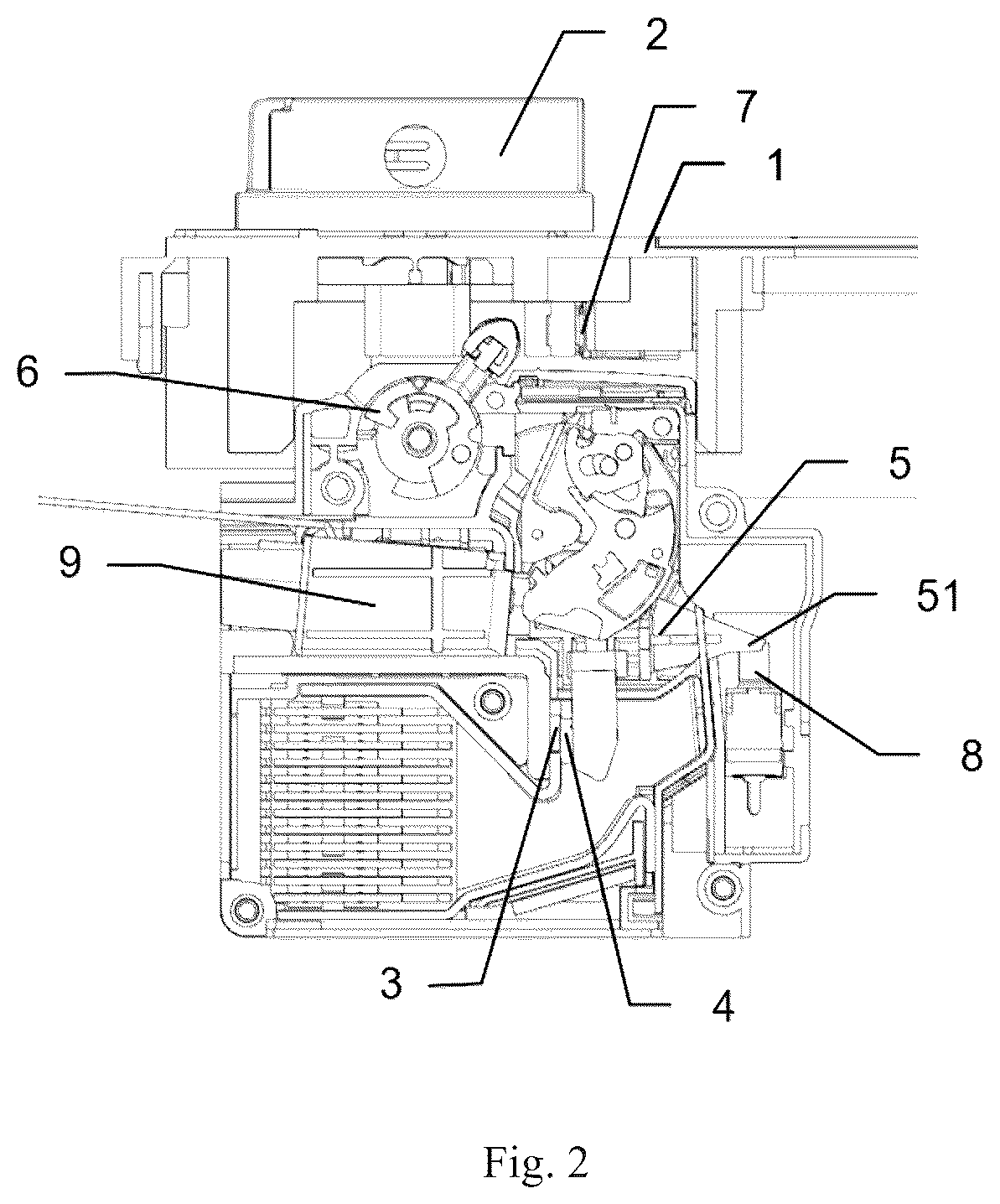 Patent US12620543 Figure 2 – Solid-state circuit breaker