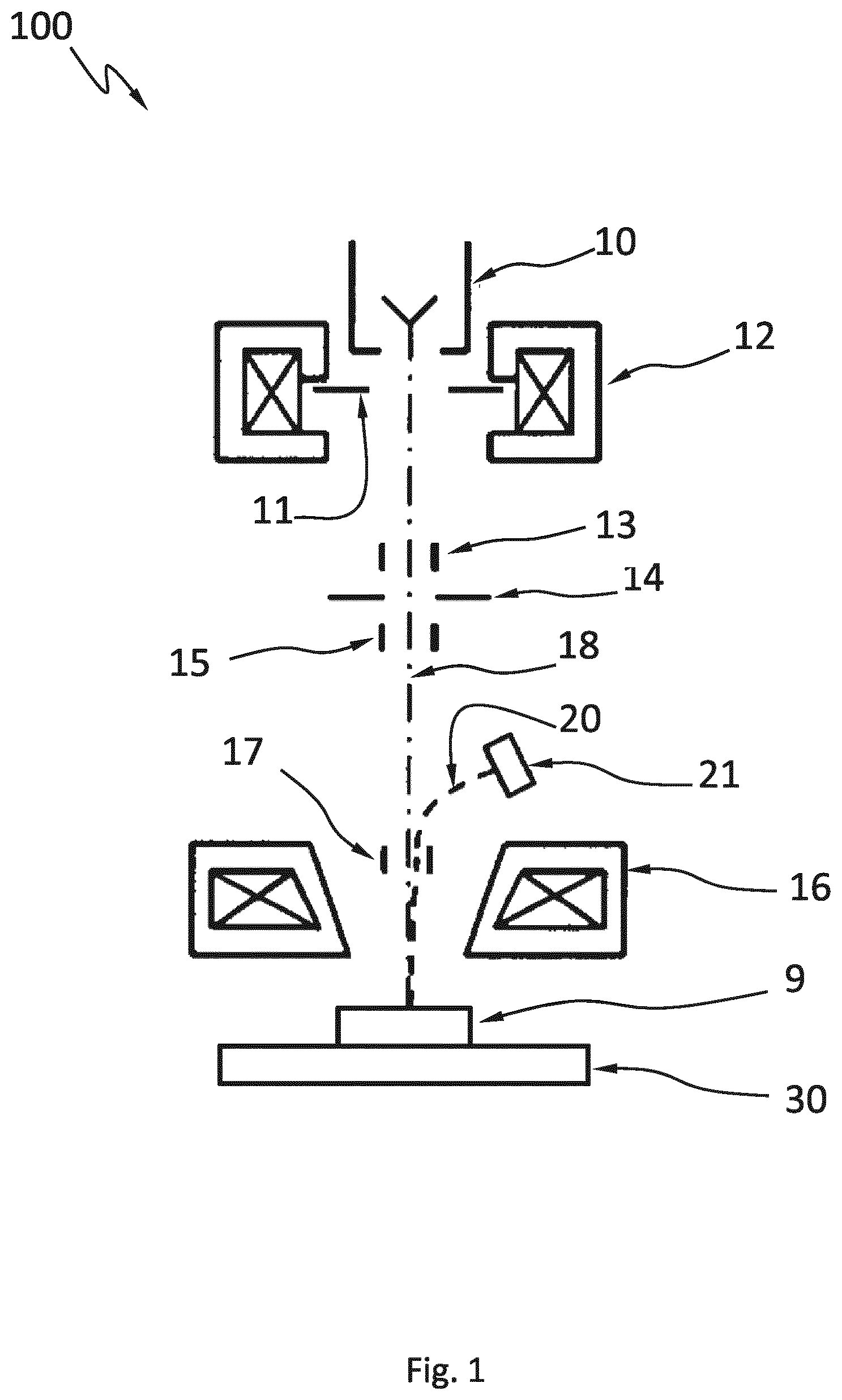 Patent US12620549 — Dynamic determination of a sample inspection recipe of charged particle beam inspection — Figure 1