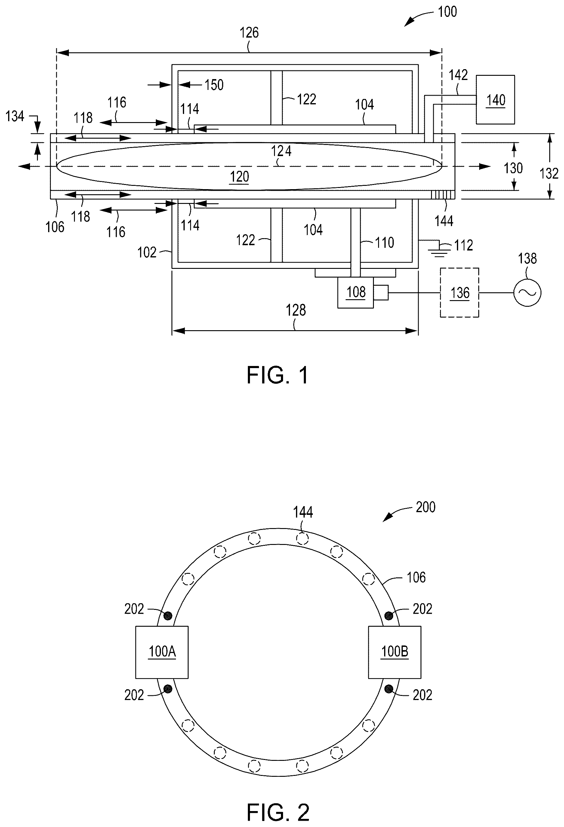 Patent US12620553 Figure 1 – Remote surface wave propagation for semiconductor chambers