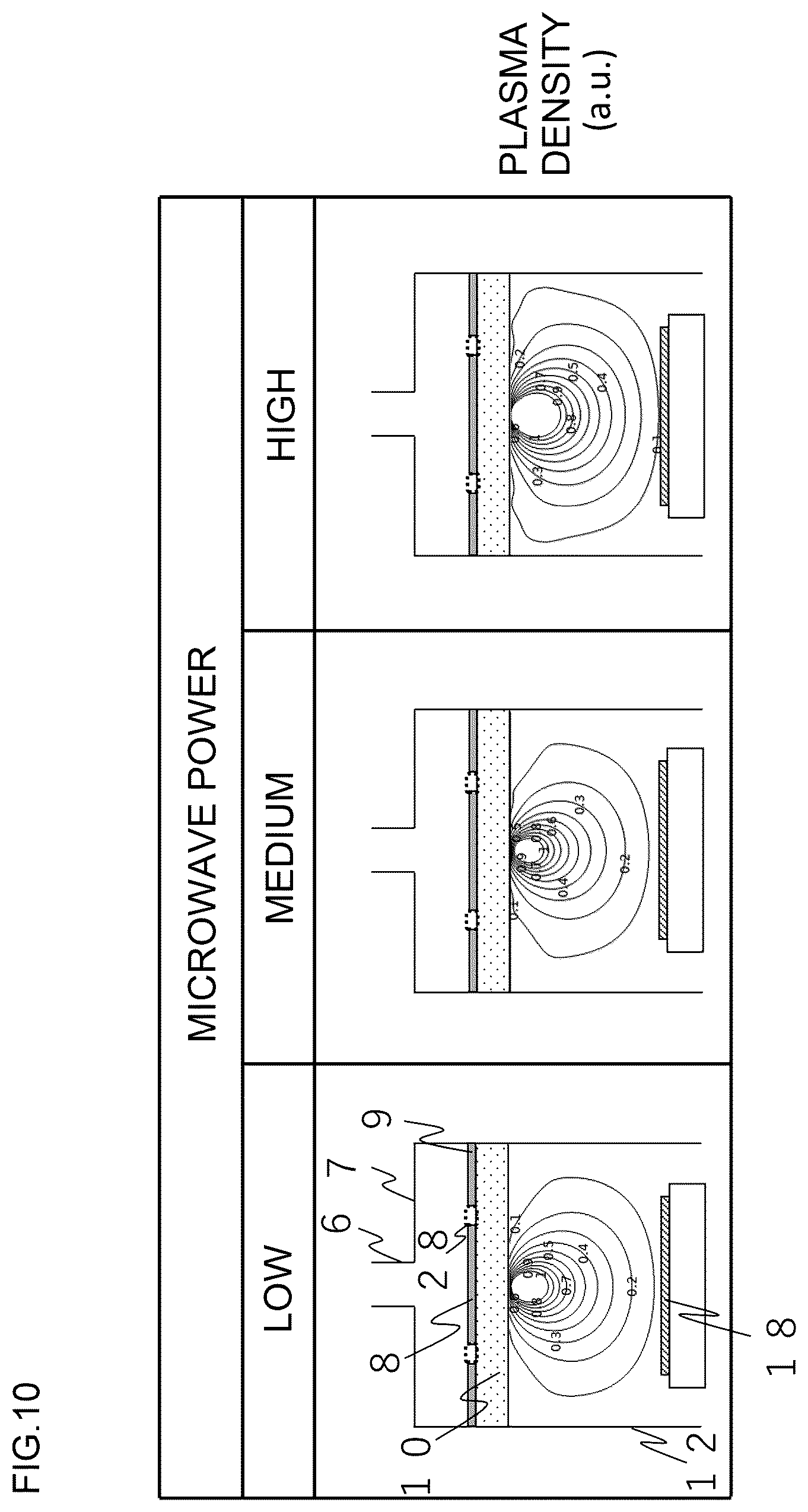 Patent US12620556 Figure 10 – Plasma processing apparatus