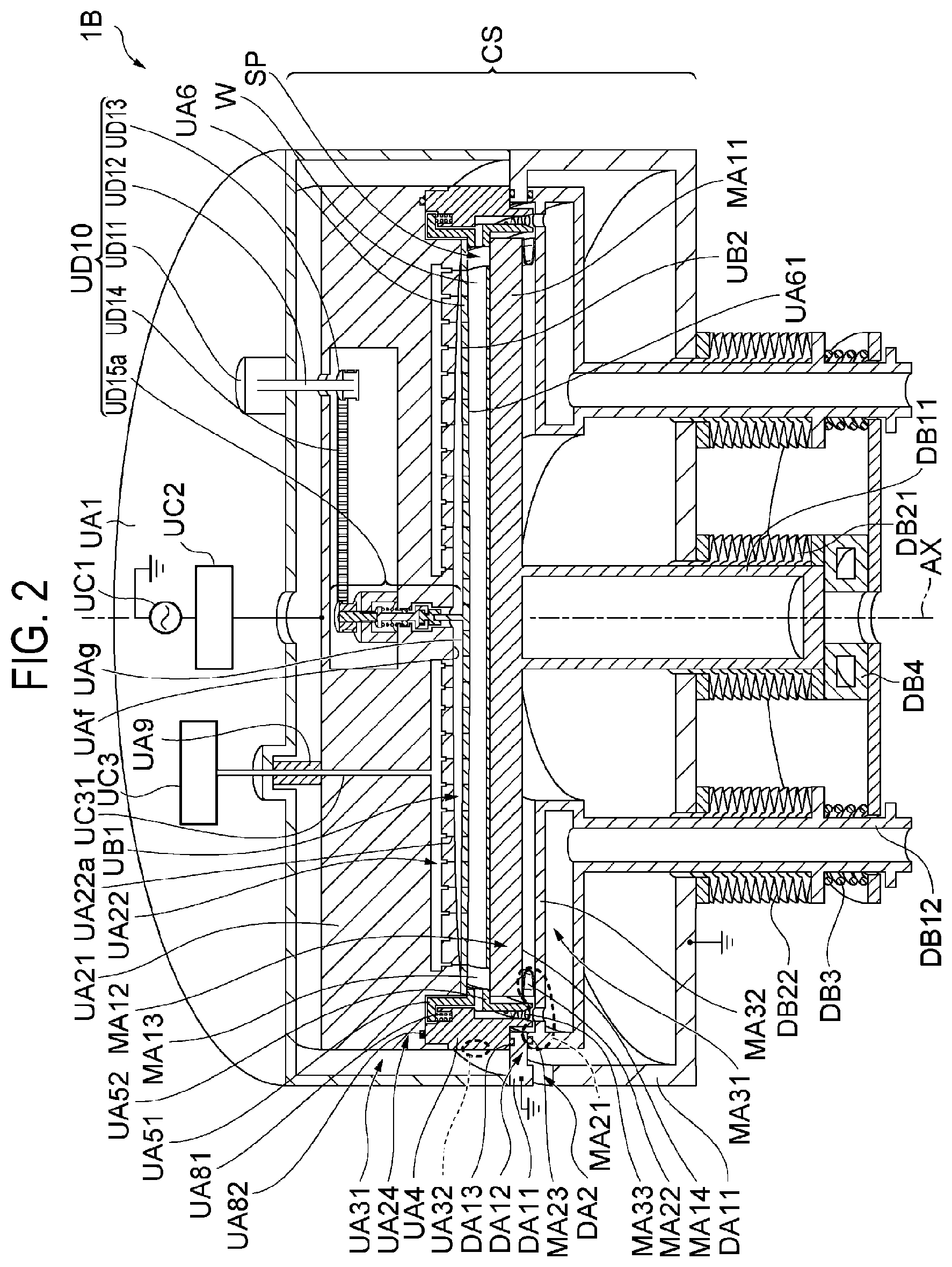 Patent US12620563 Figure 2 – Plasma processing apparatus and plasma processing method