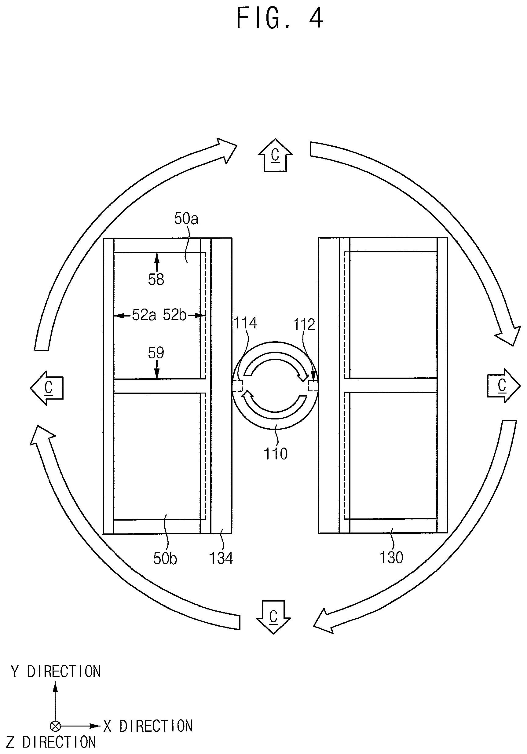 Patent US12620564 Figure 4 – Semiconductor substrate processing apparatus
