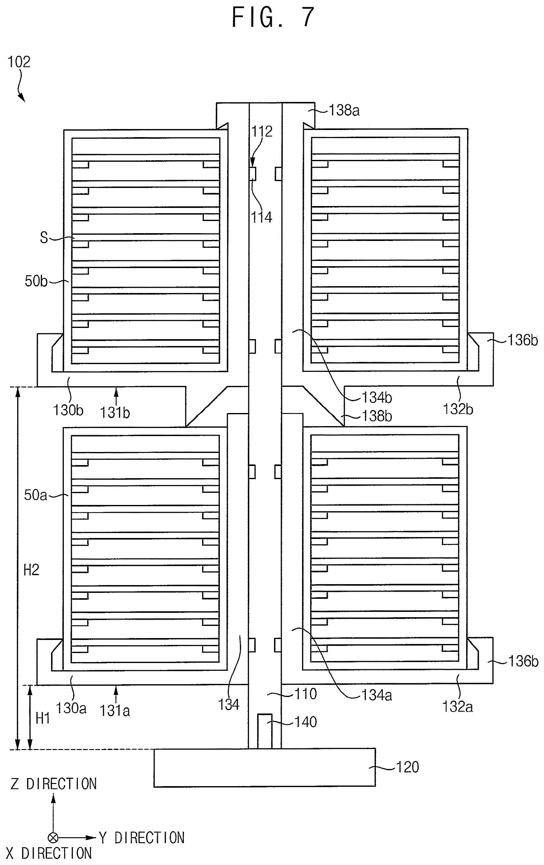 Patent US12620564 Figure 7 – Semiconductor substrate processing apparatus