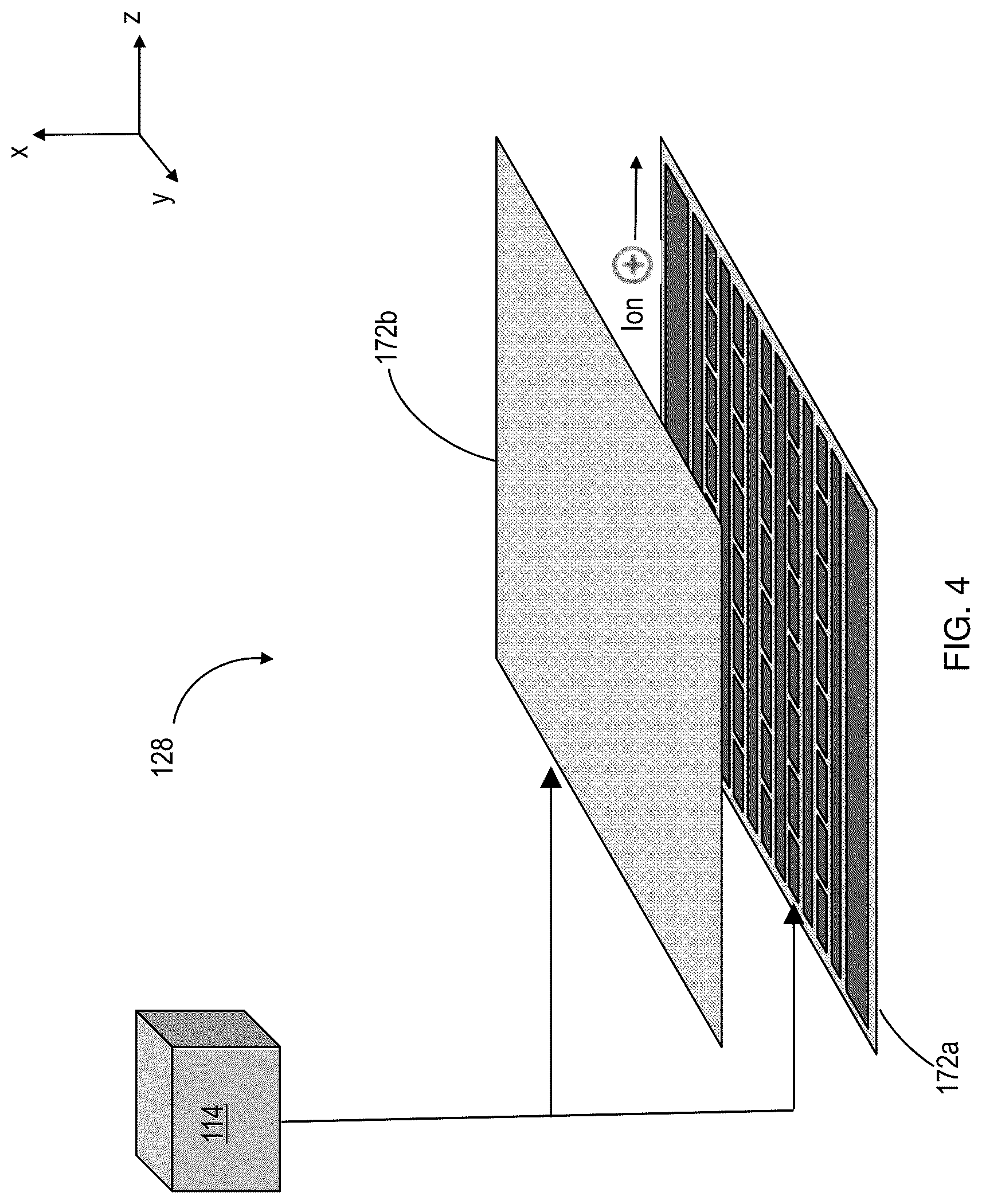 Patent US12620567 Figure 4 – Apparatus for ion manipulation having curved turn regions