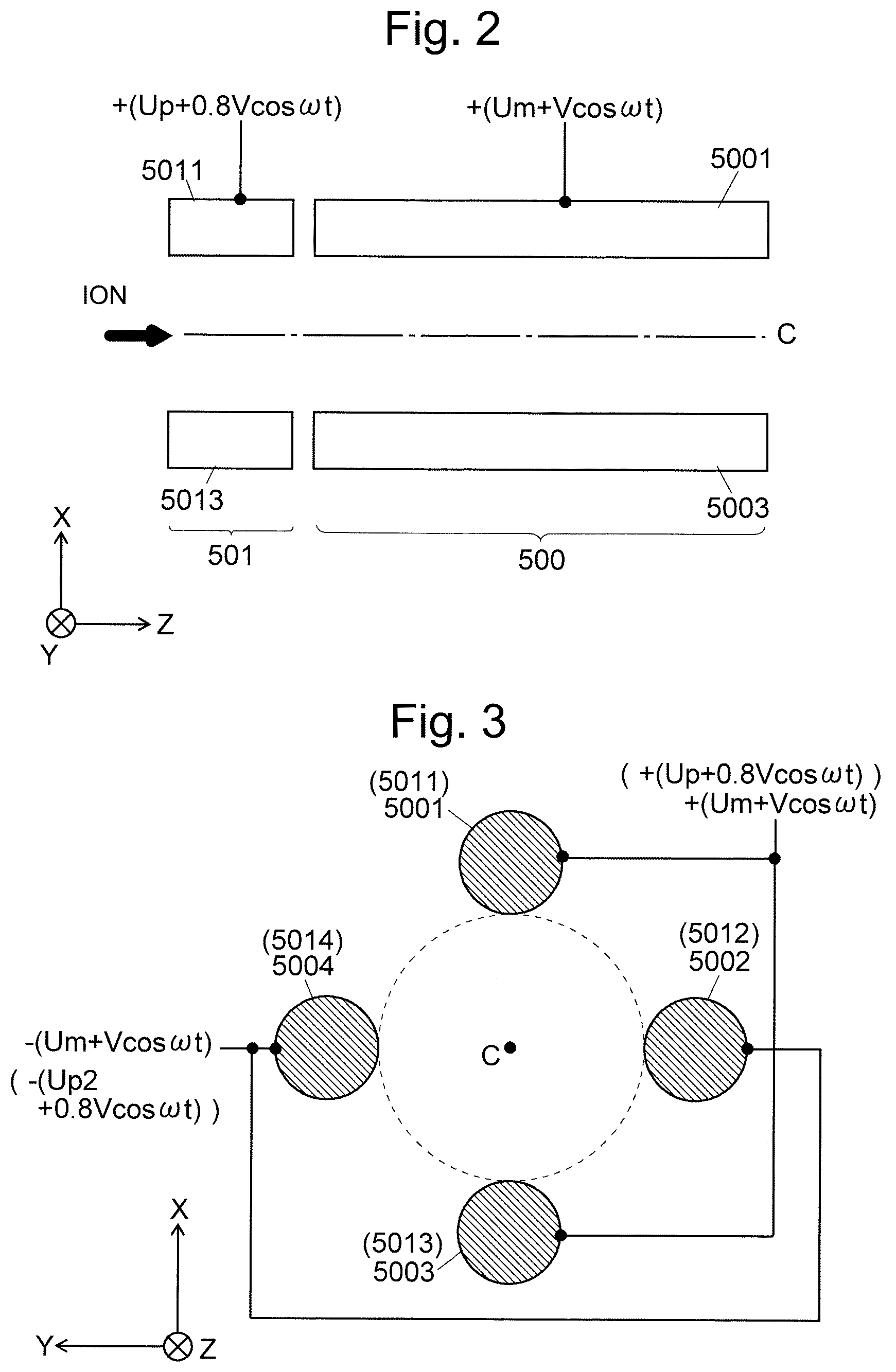 Patent US12620569 Figure 2 – Quadrupole-mass-filter driving method and quadrupole mass spectrometer