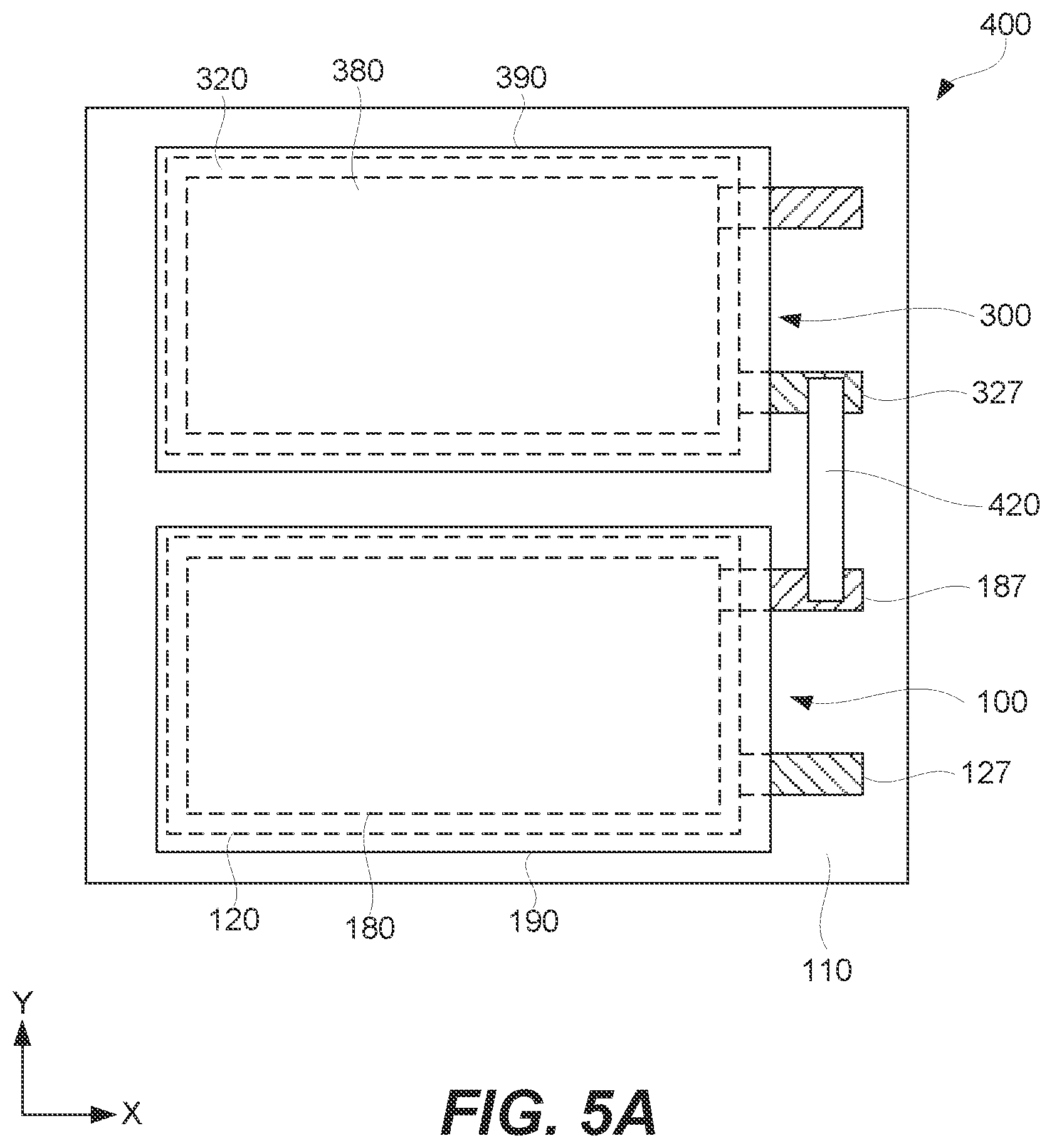 Patent US12620570 Figure 6 – Electronic circuits with directly integrated electrochemical cells
