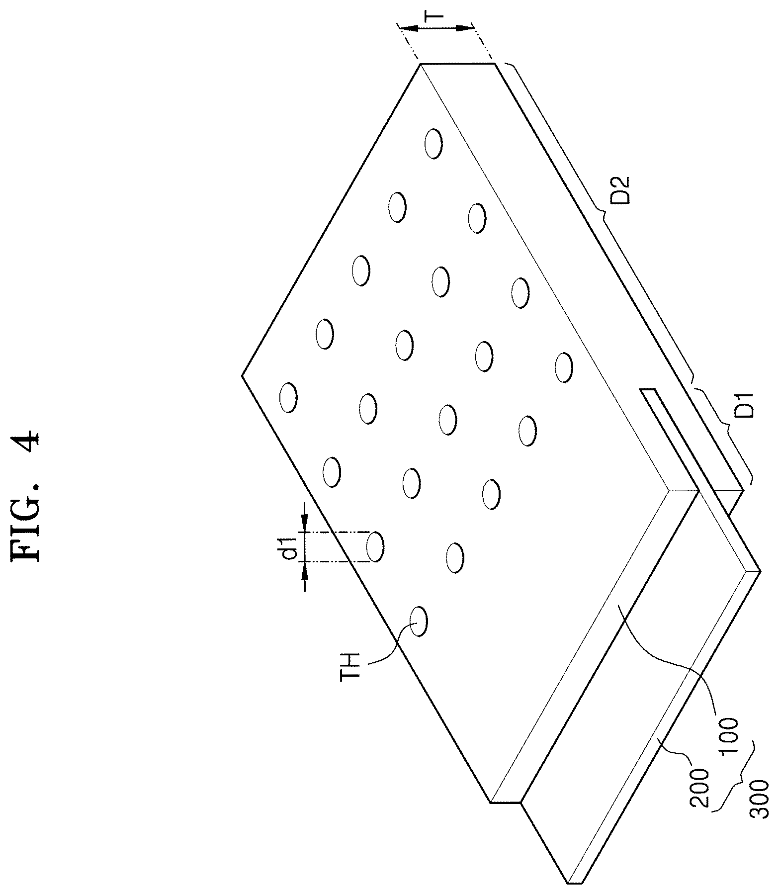Patent US12620573 Figure 5 – Electrode including electrode active material having through-holes, lithium battery containing the same, and method of preparing the same