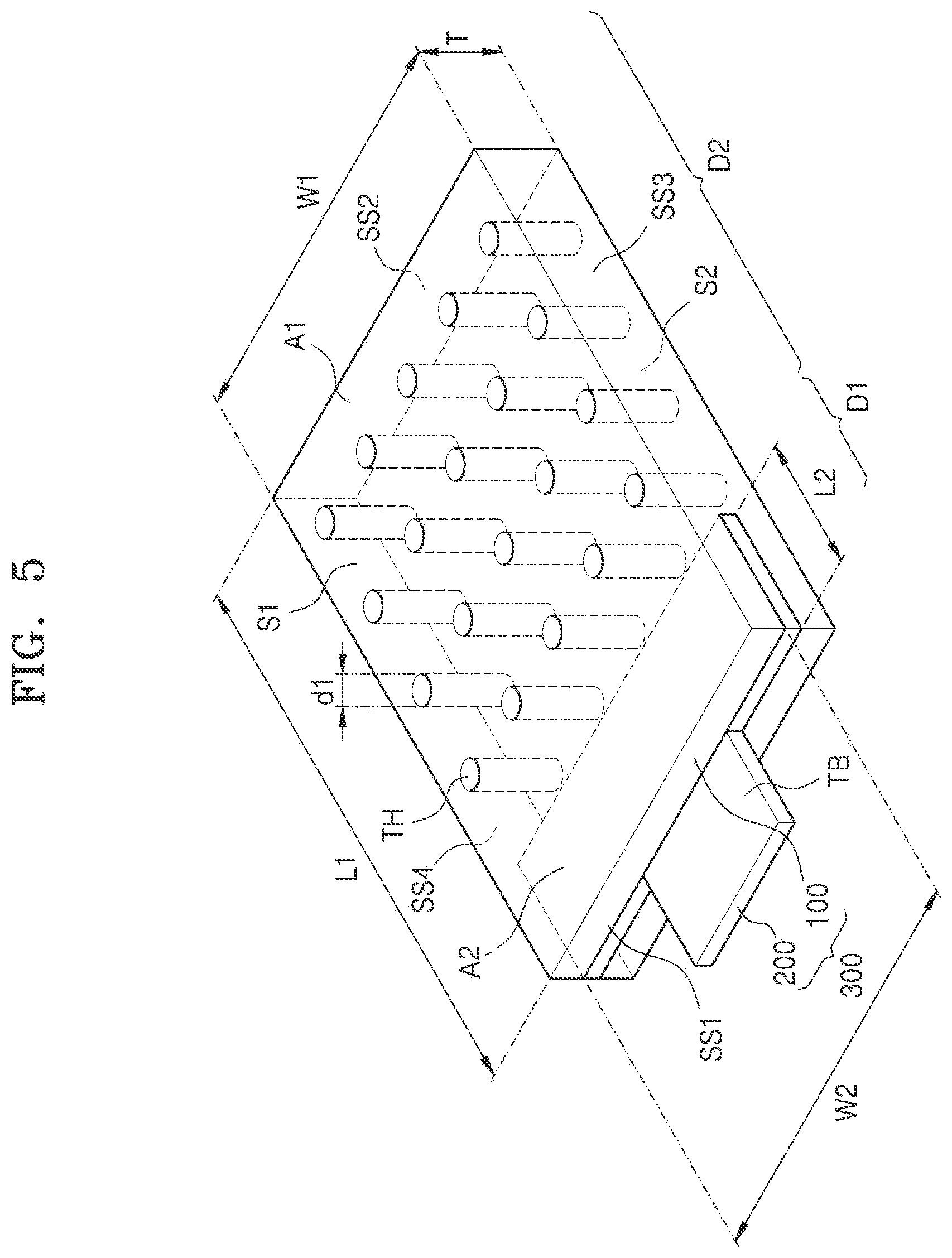 Patent US12620573 Figure 6 – Electrode including electrode active material having through-holes, lithium battery containing the same, and method of preparing the same