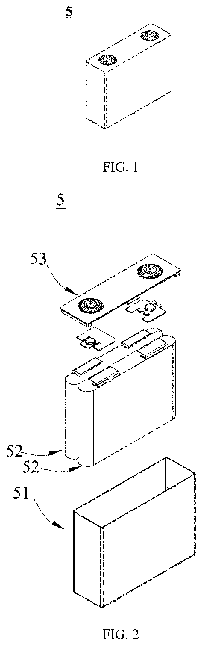 Patent US12620576 Figure 1 – Secondary battery and electric device
