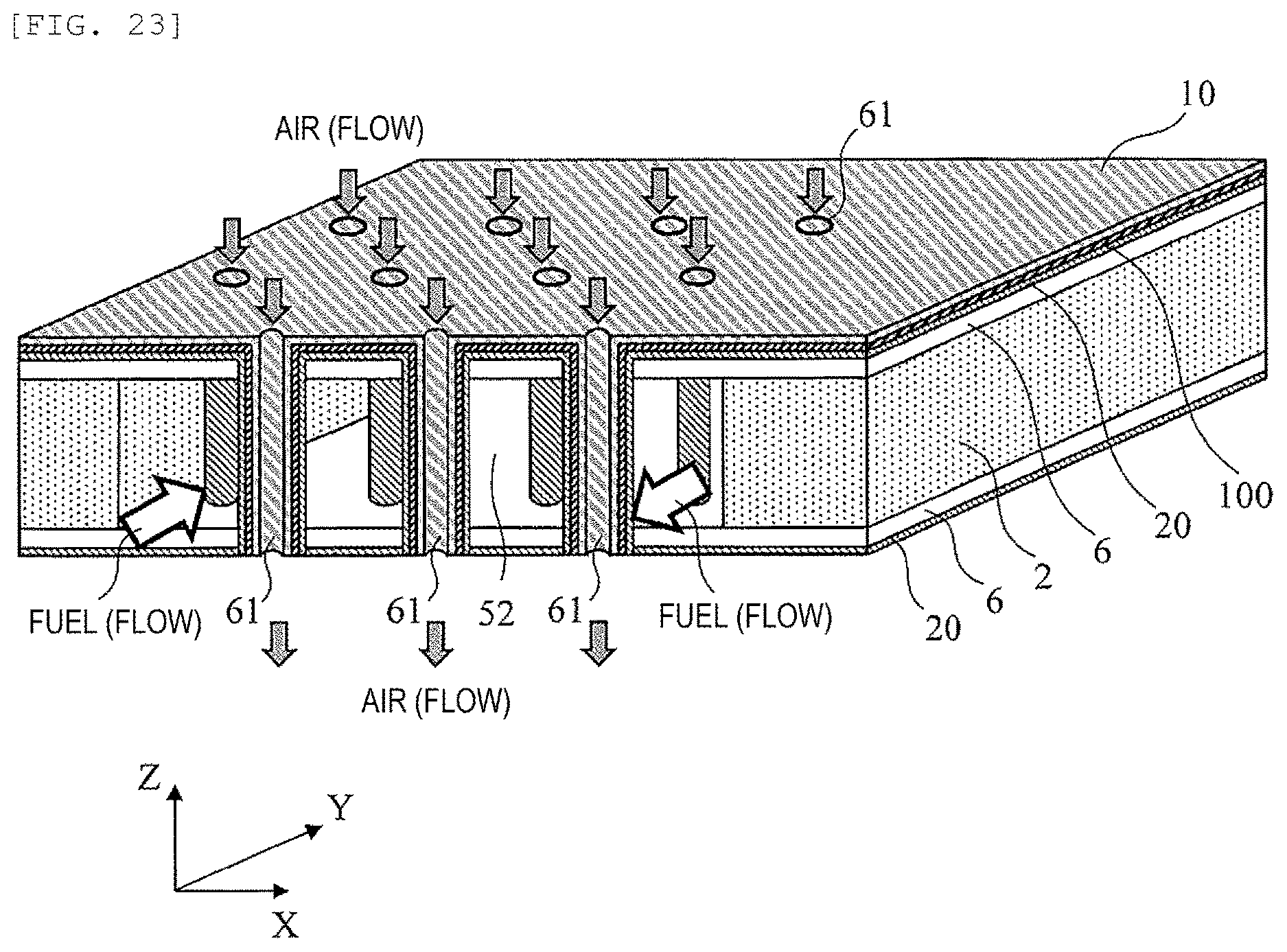 Patent US12620604 Figure 18 – Fuel cell and method for producing same