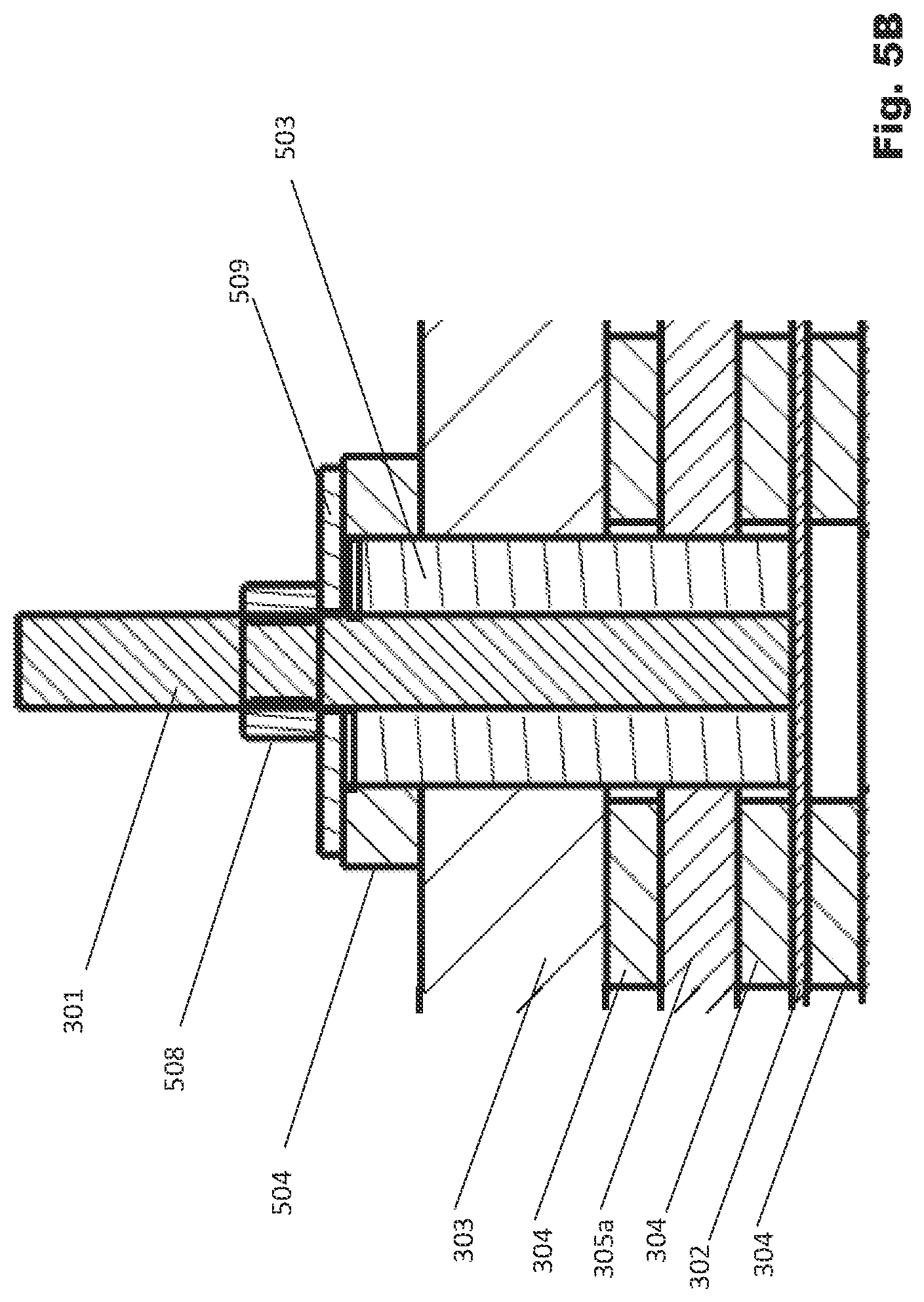 Patent US12620605 Figure 6 – Power connection for electrochemical cell stack