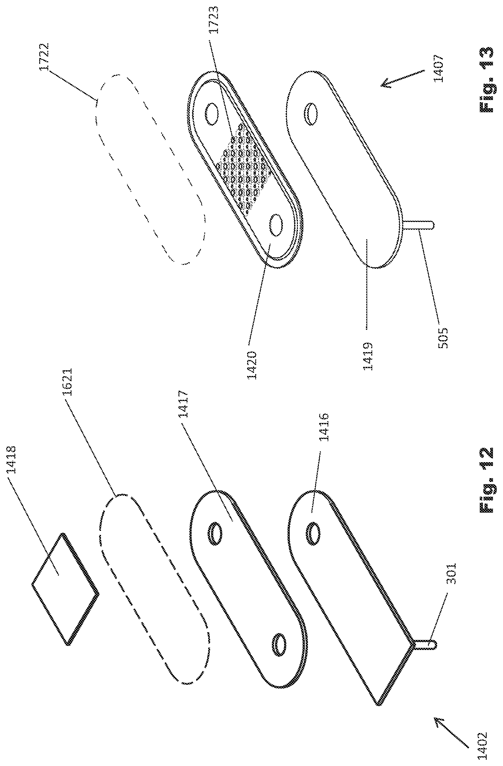 Patent US12620605 Figure 14 – Power connection for electrochemical cell stack