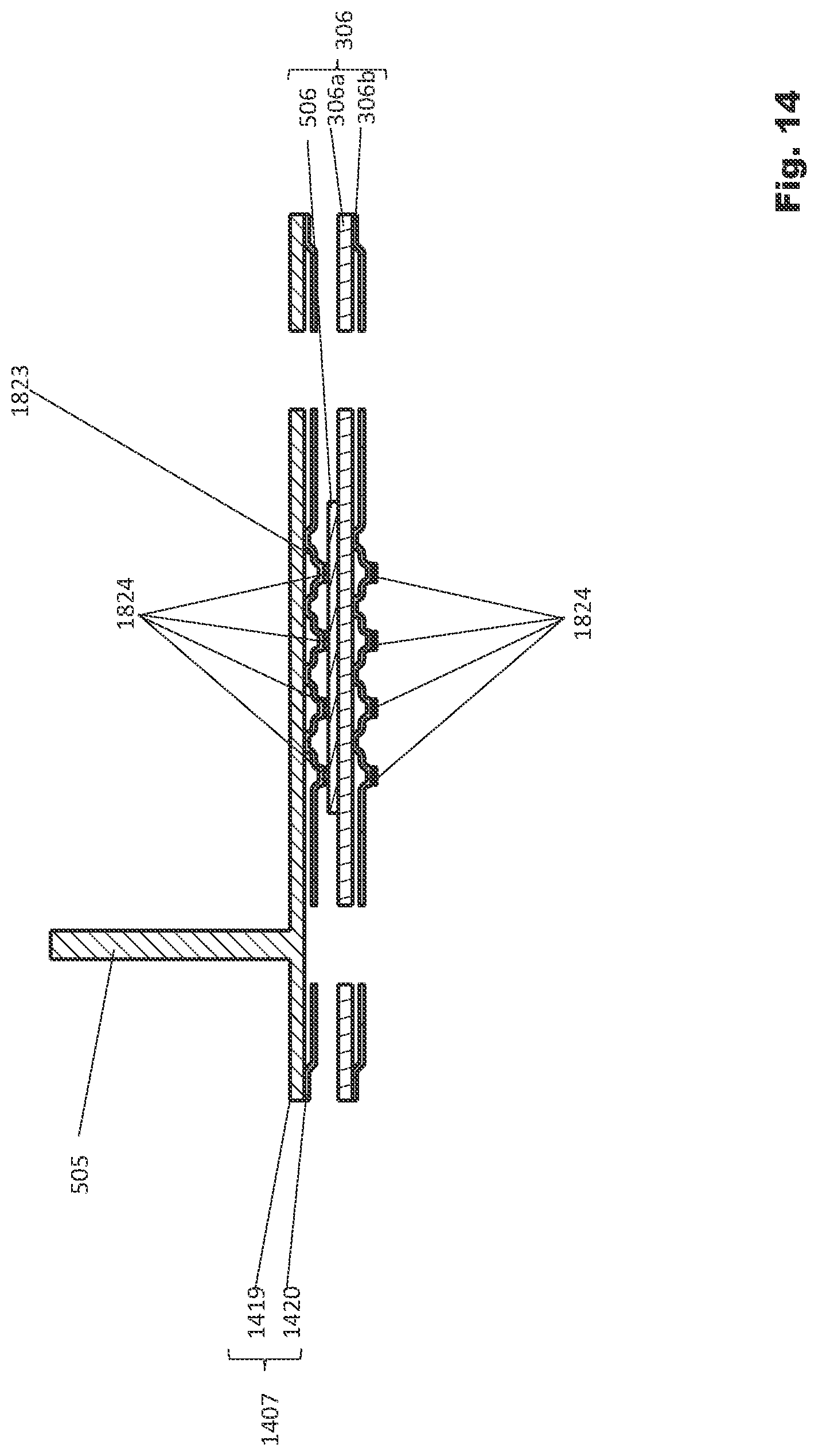 Patent US12620605 Figure 15 – Power connection for electrochemical cell stack