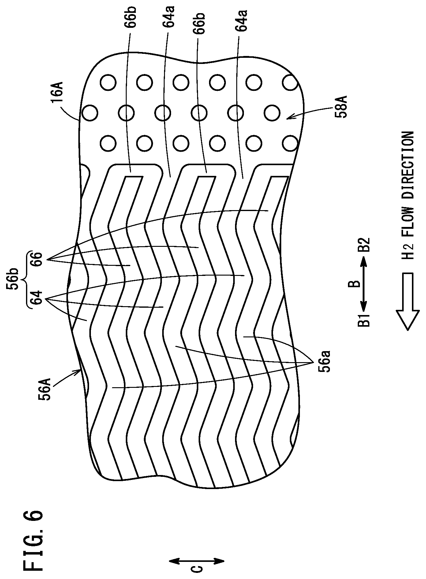 Patent US12620606 Figure 6 – Power generation cell