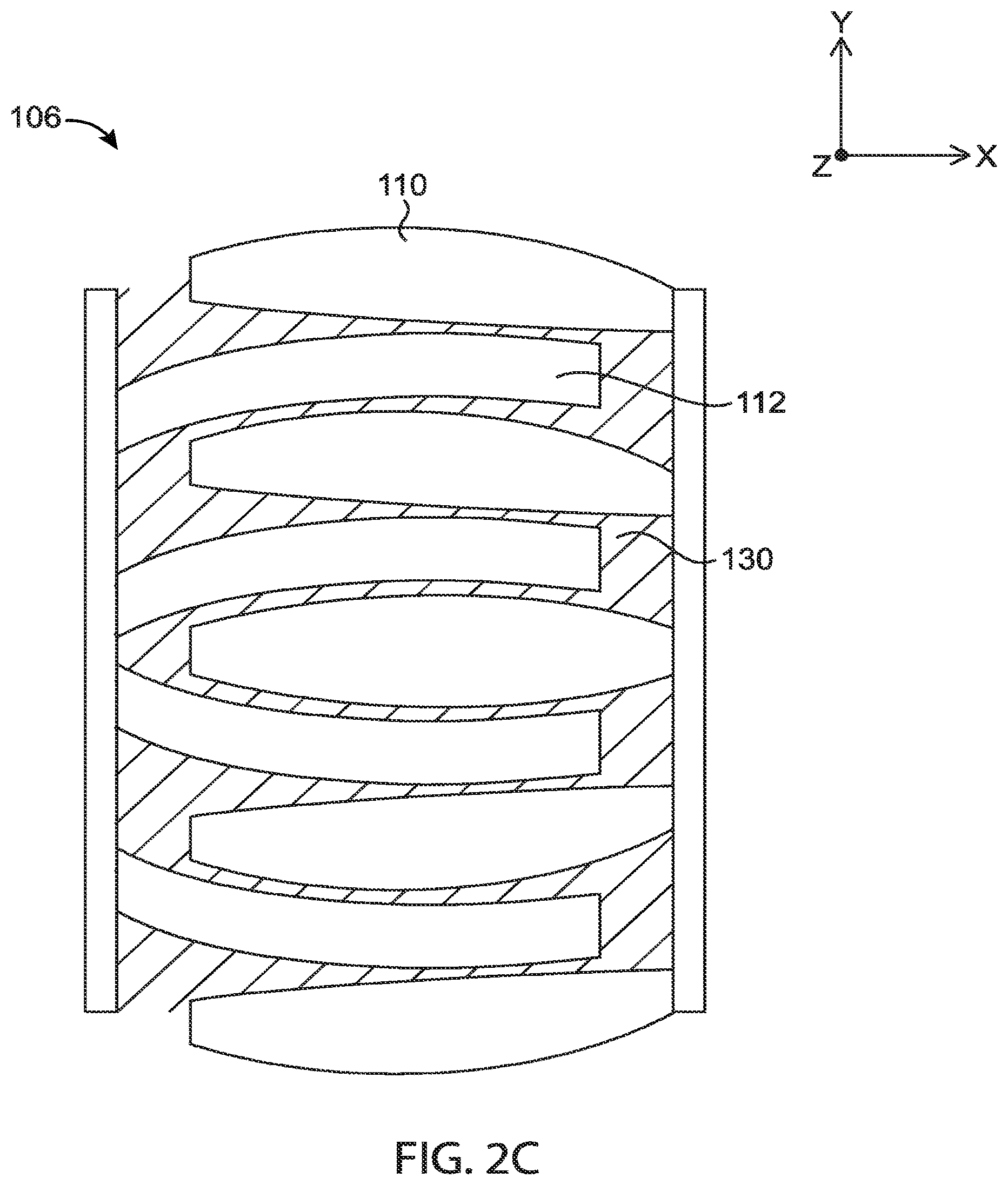 Patent US12620613 Figure 4 – Dimensional constraints for three-dimensional batteries