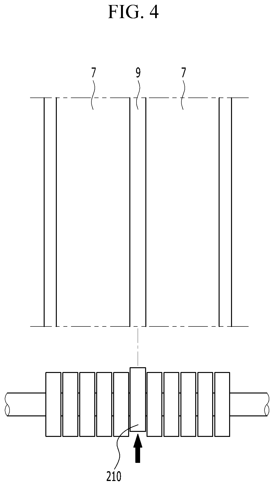 Patent US12620614 Figure 4 – Roll for supporting electrode and electrode manufacturing apparatus including the same