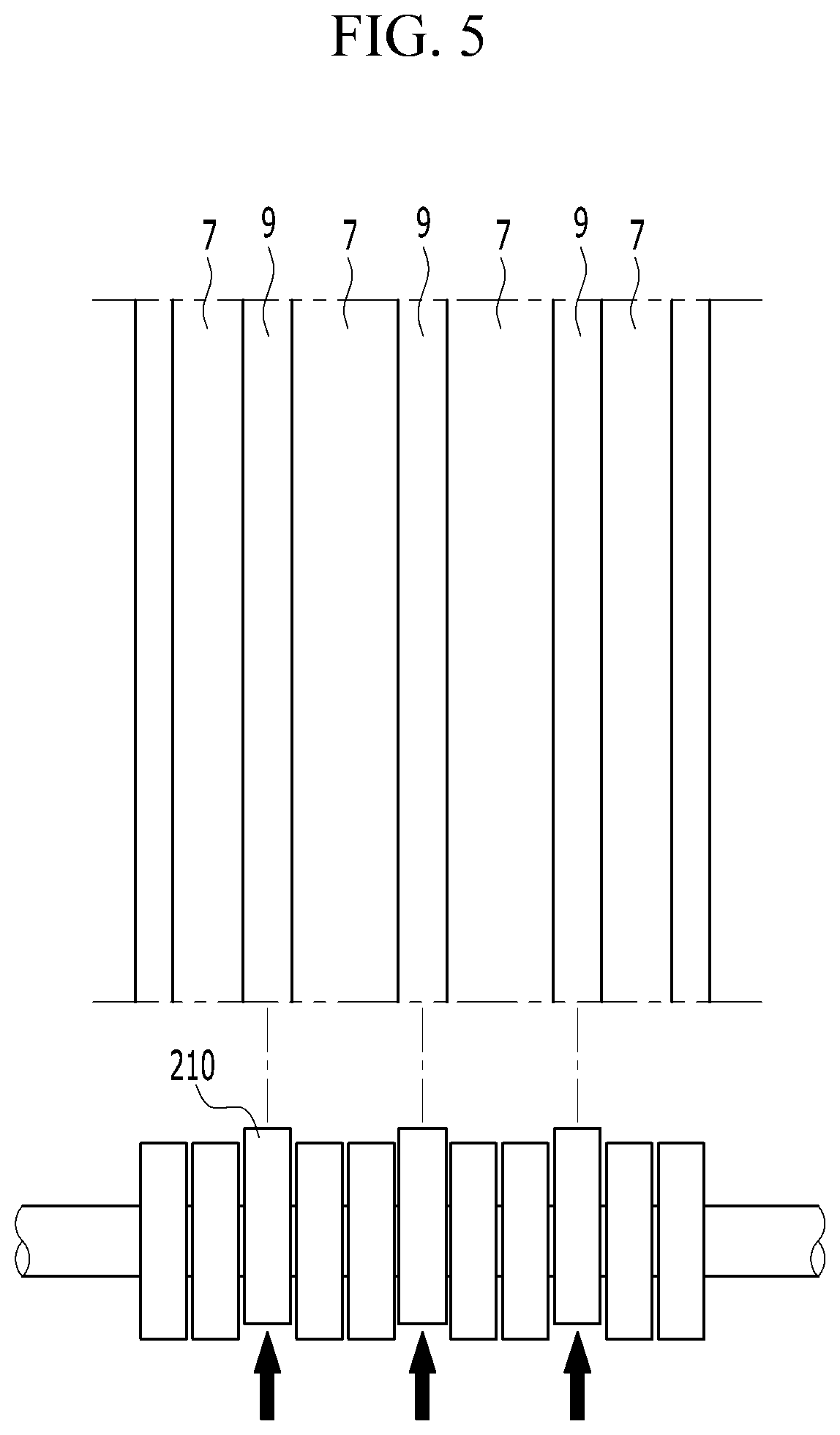 Patent US12620614 Figure 5 – Roll for supporting electrode and electrode manufacturing apparatus including the same