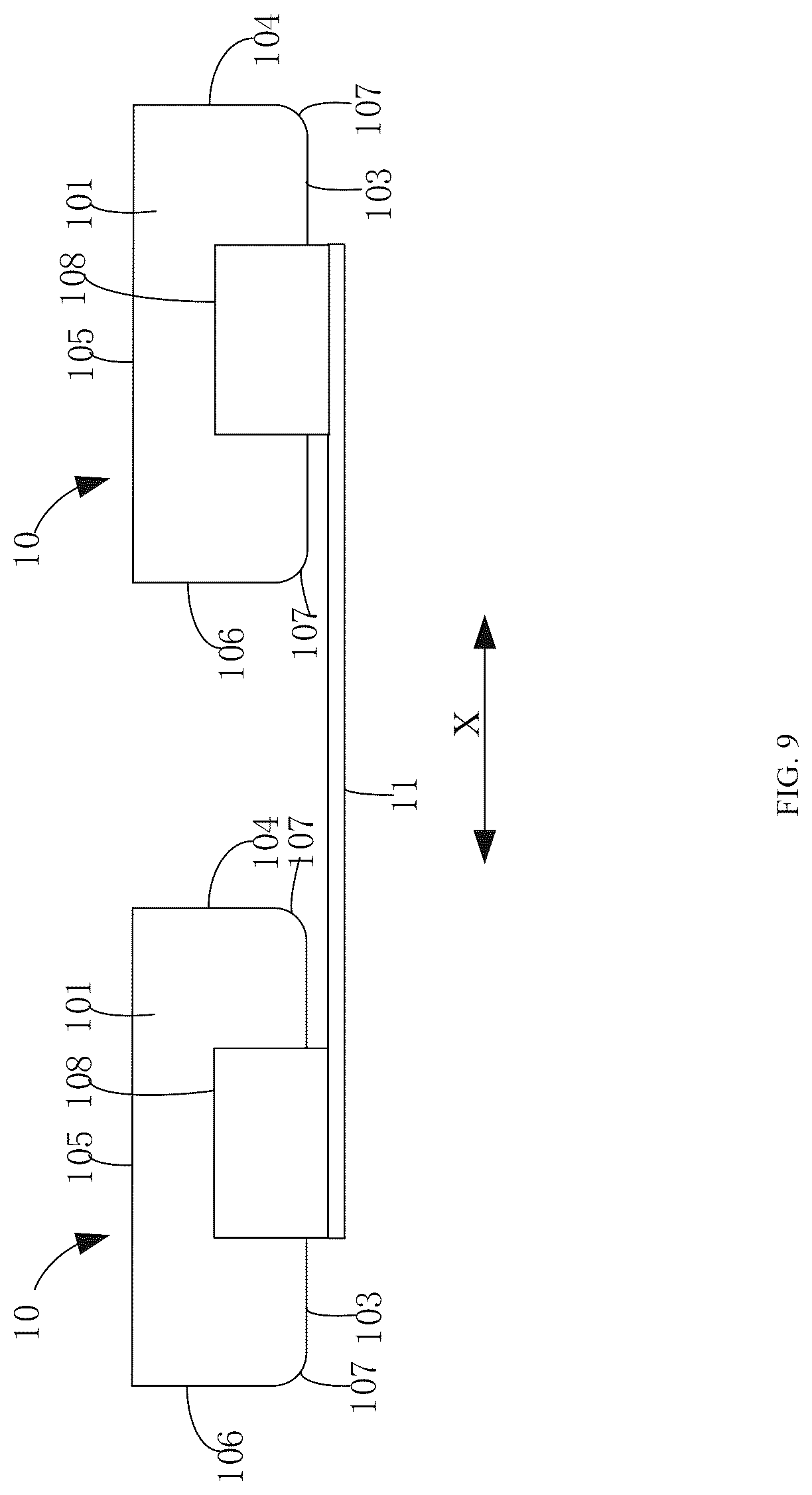 Patent US12620615 Figure 5 – Wound cell, battery structure, flexible display device, and hot pressing device