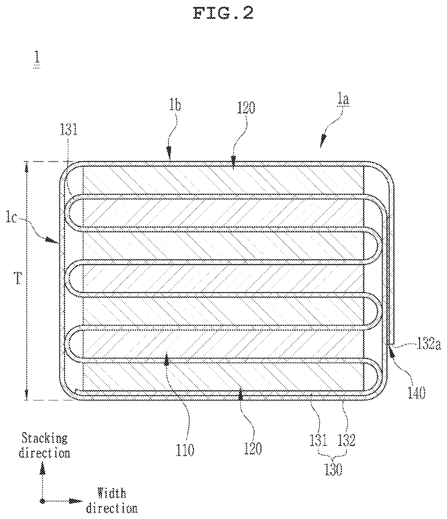 Patent US12620616 Figure 2 – Electrode assembly for secondary battery and method of manufacturing same