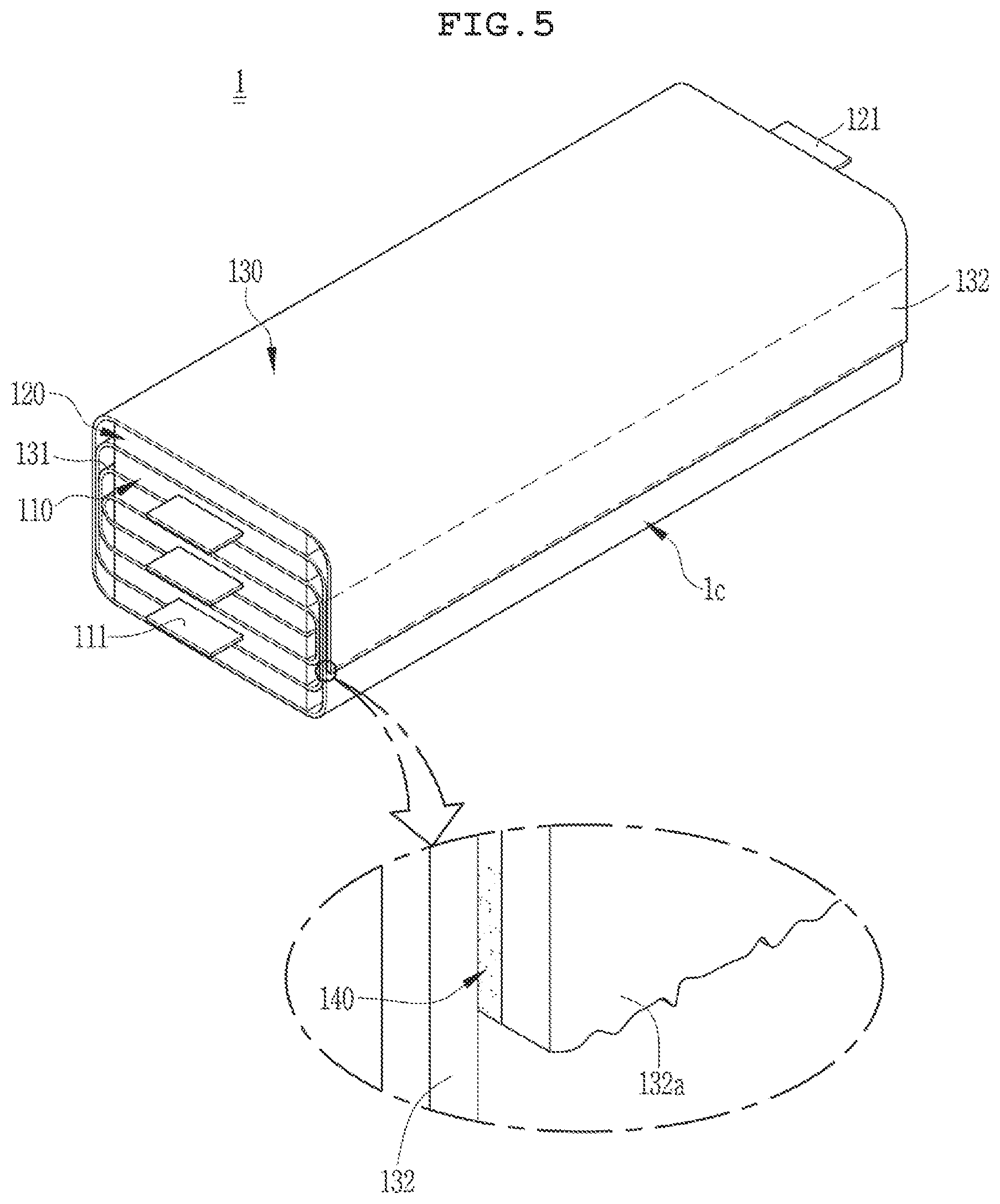 Patent US12620616 Figure 5 – Electrode assembly for secondary battery and method of manufacturing same