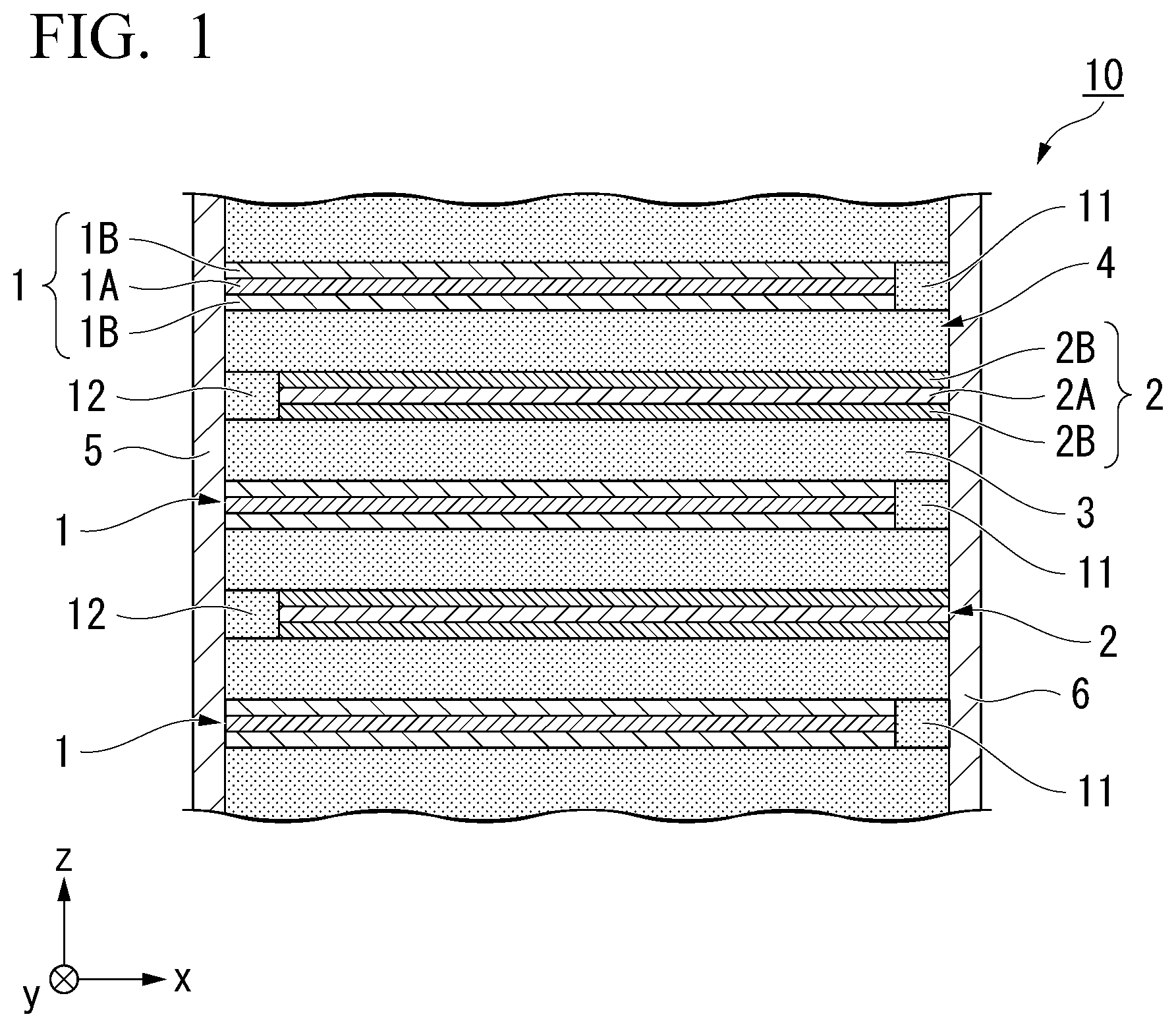 Patent US12620630 Figure 1 – All-solid-state battery