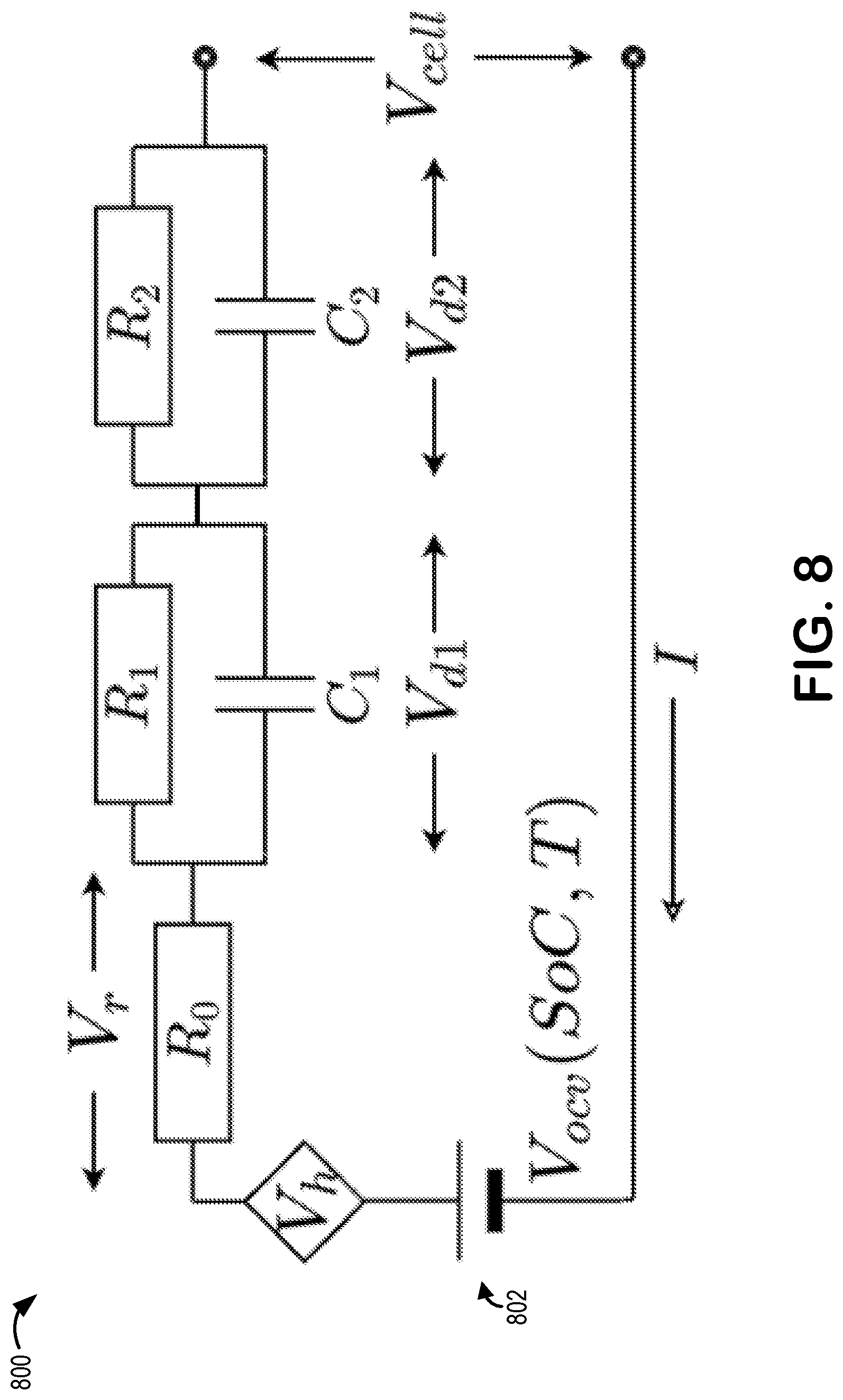 Patent US12620634 Figure 8 – Predictive thermal models for current and power capability estimation