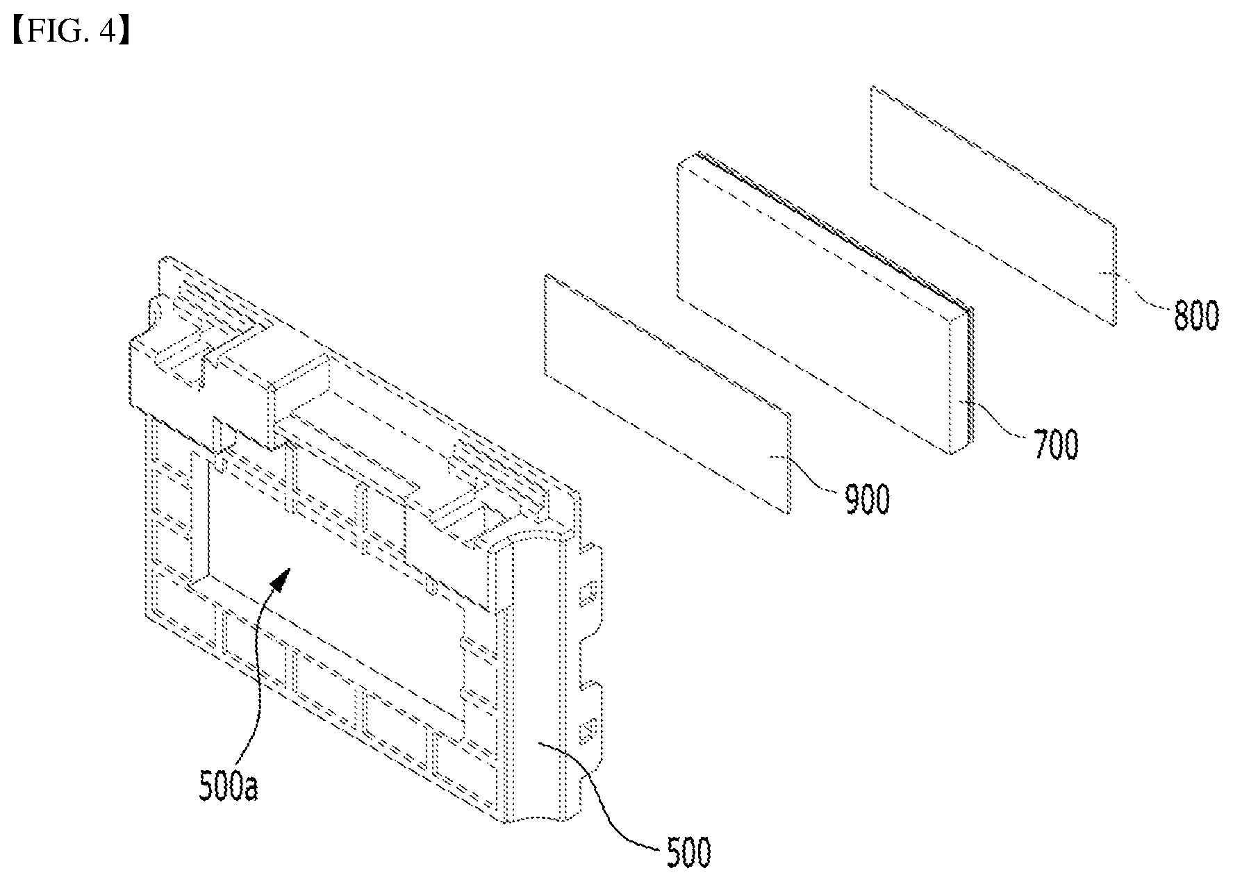 Patent US12620642 Figure 4 – Battery module and battery pack including the same