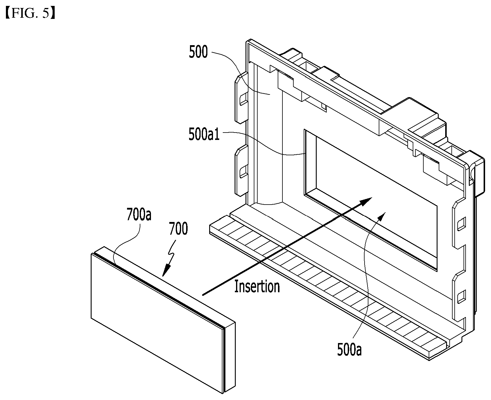 Patent US12620642 Figure 5 – Battery module and battery pack including the same