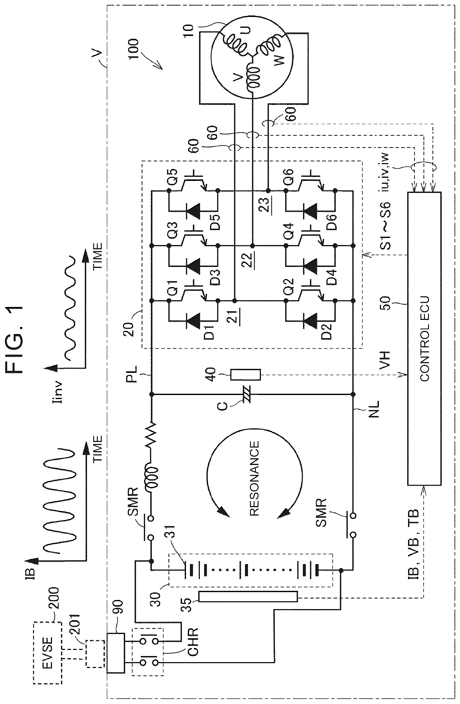 Patent US12620647 — Battery system — Figure 1