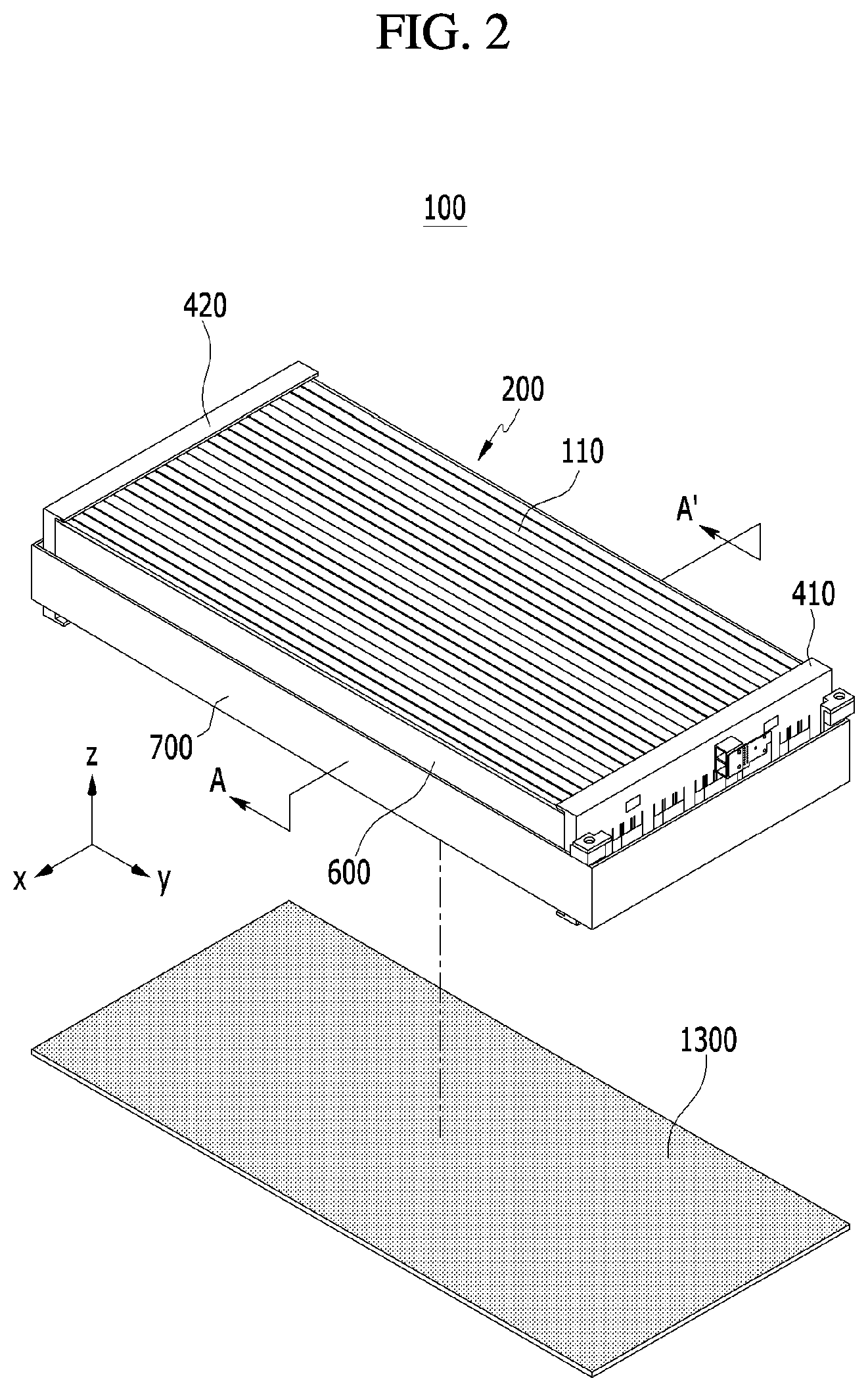 Patent US12620649 Figure 2 – Battery module and manufacturing method of the same