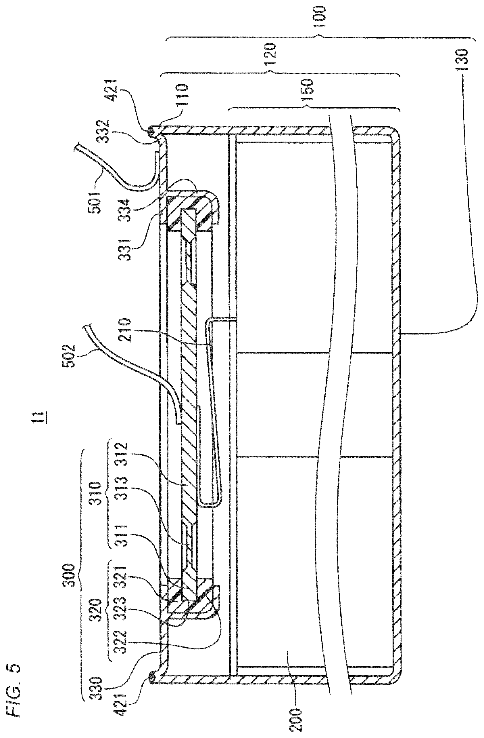 Patent US12620653 Figure 6 – Battery and method for producing same
