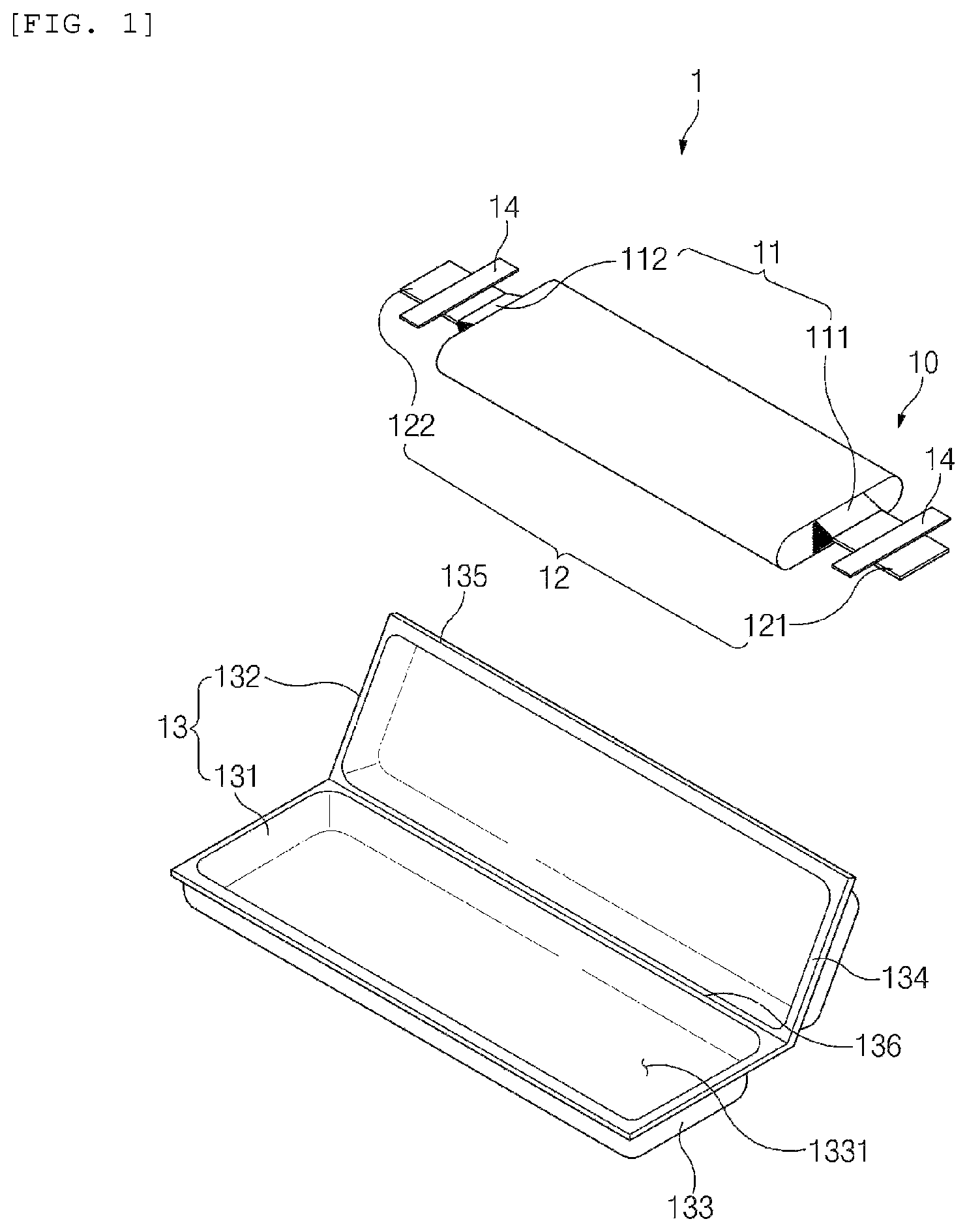Patent US12620655 Figure 1 – Pouch film laminate, pouch type battery case, and pouch type secondary battery