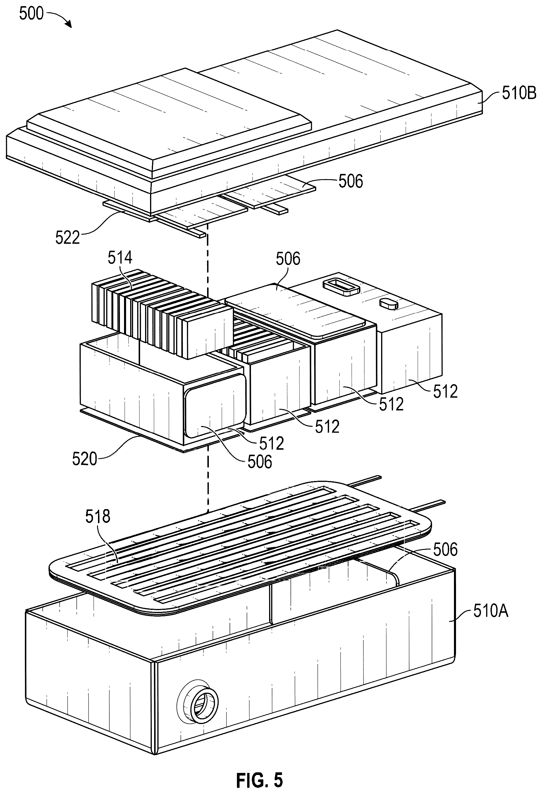 Patent US12620660 Figure 3 – Battery assembly, ceramifiable composition, and method of making the same