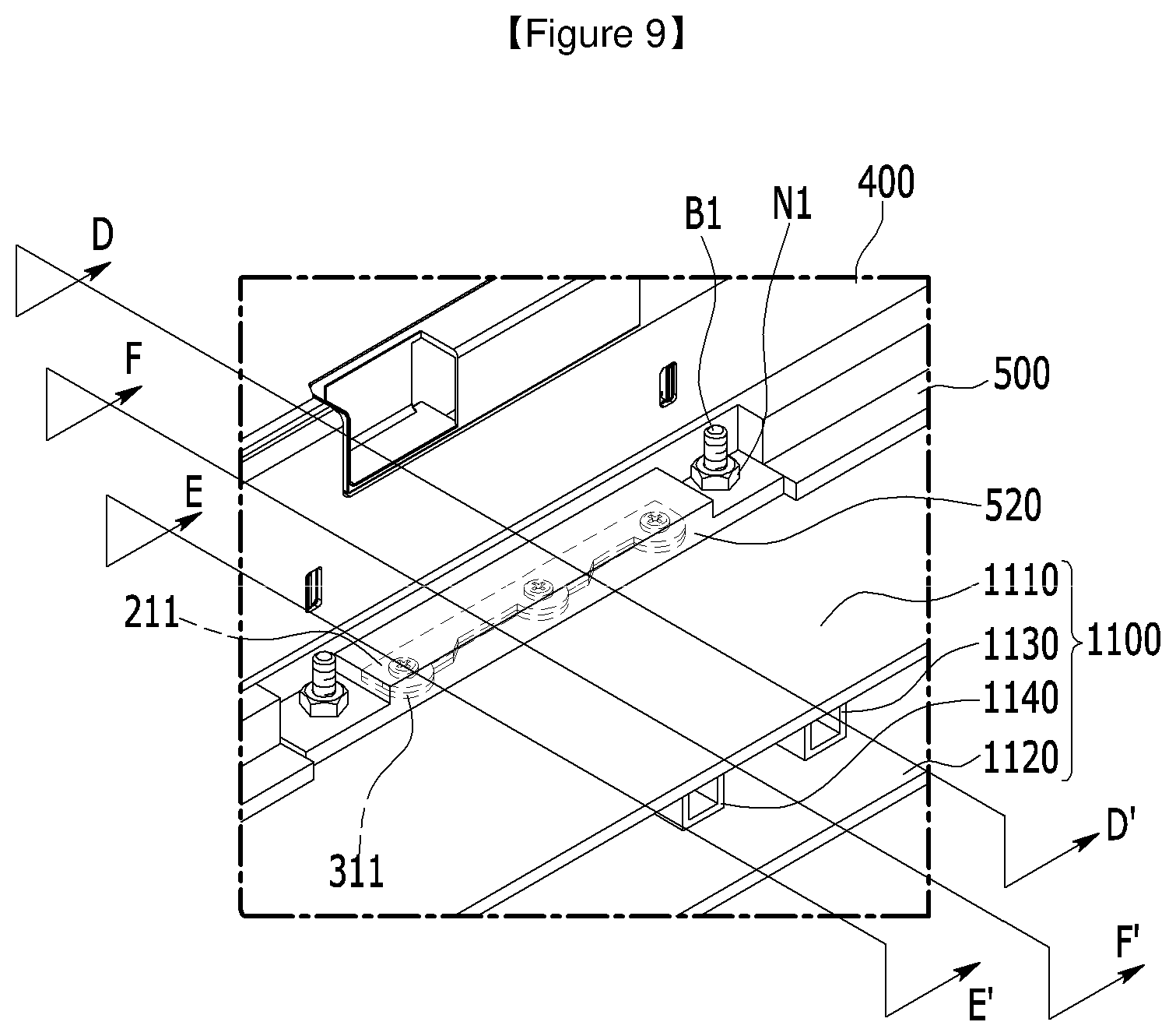 Patent US12620665 Figure 9 – Battery pack and device including the same