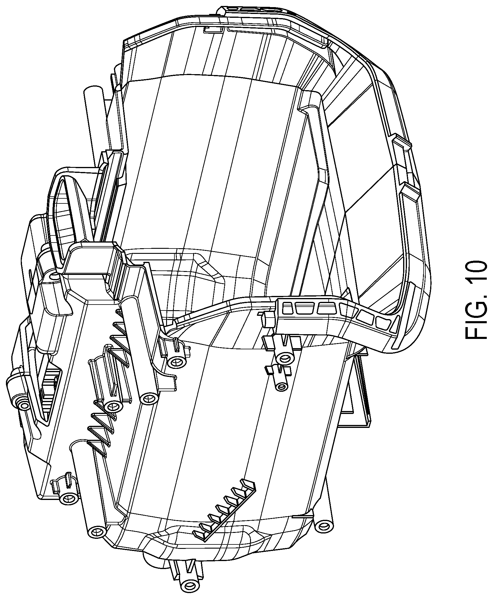 Patent US12620667 Figure 10 – Power tool having a multi-latch battery interface
