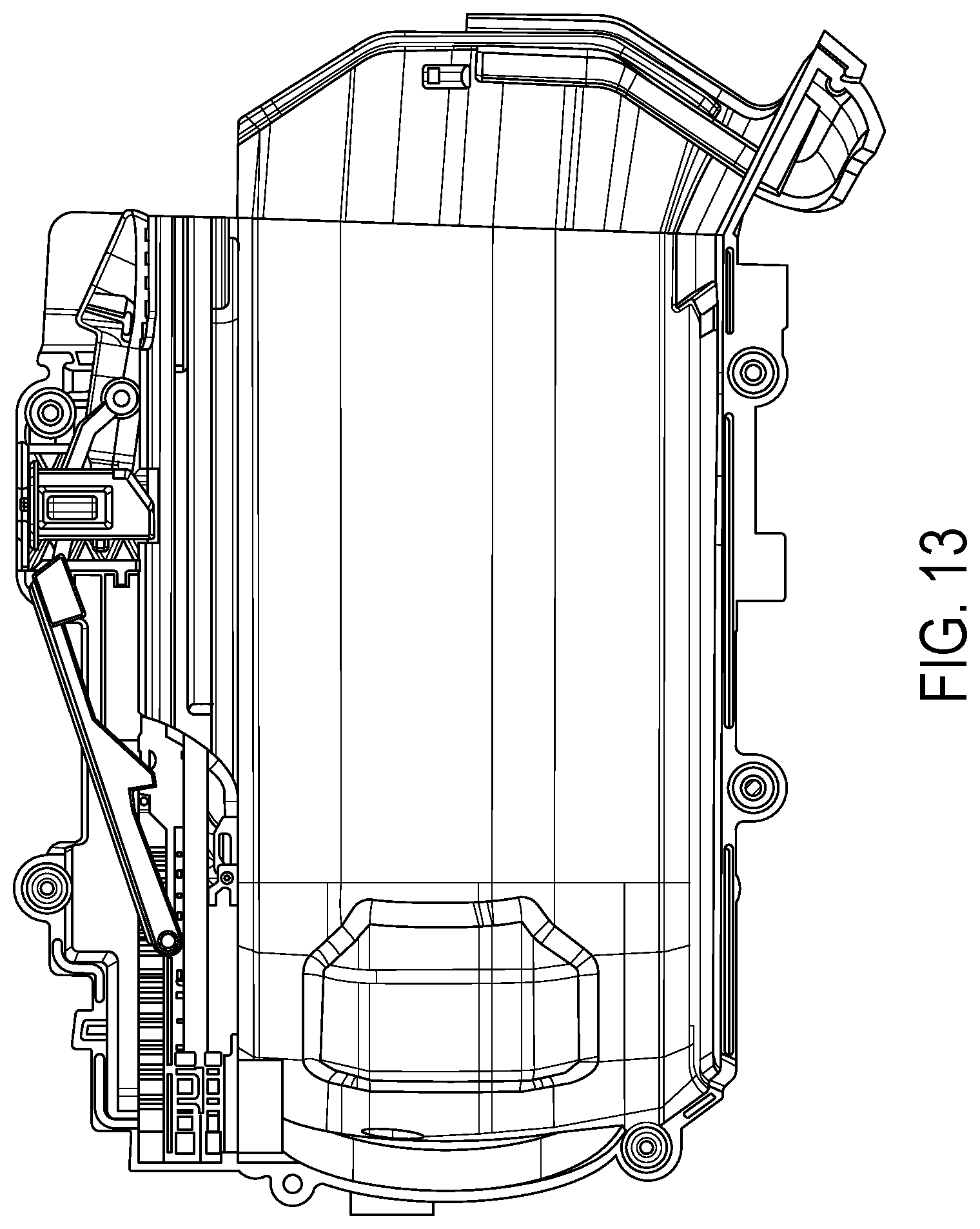 Patent US12620667 Figure 13 – Power tool having a multi-latch battery interface