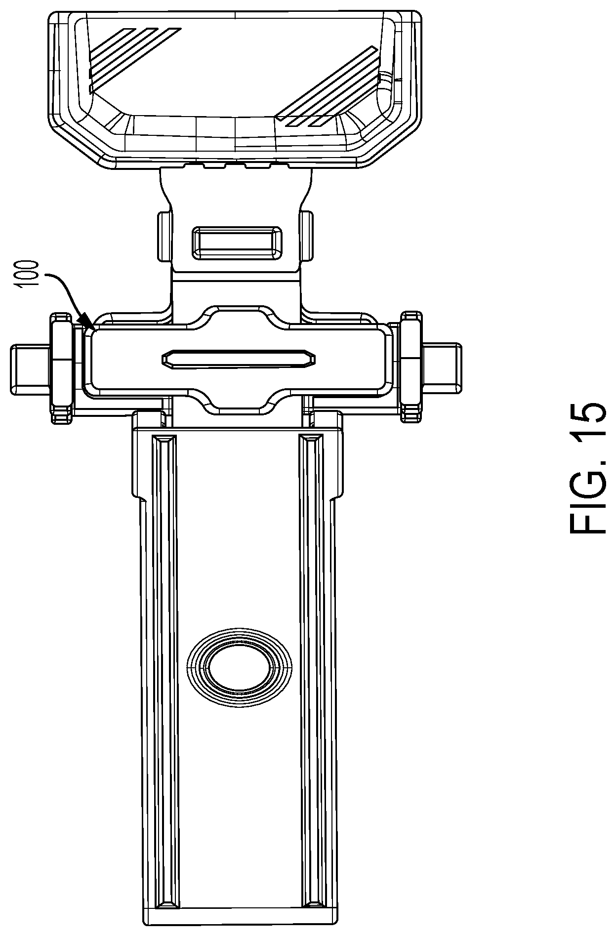 Patent US12620667 Figure 15 – Power tool having a multi-latch battery interface