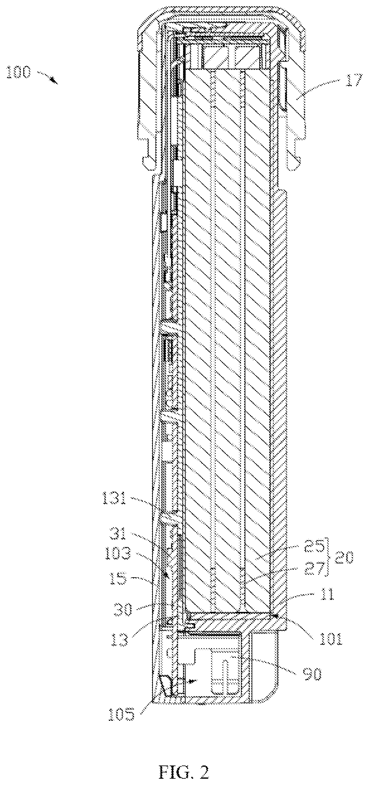 Patent US12620668 Figure 2 – Battery