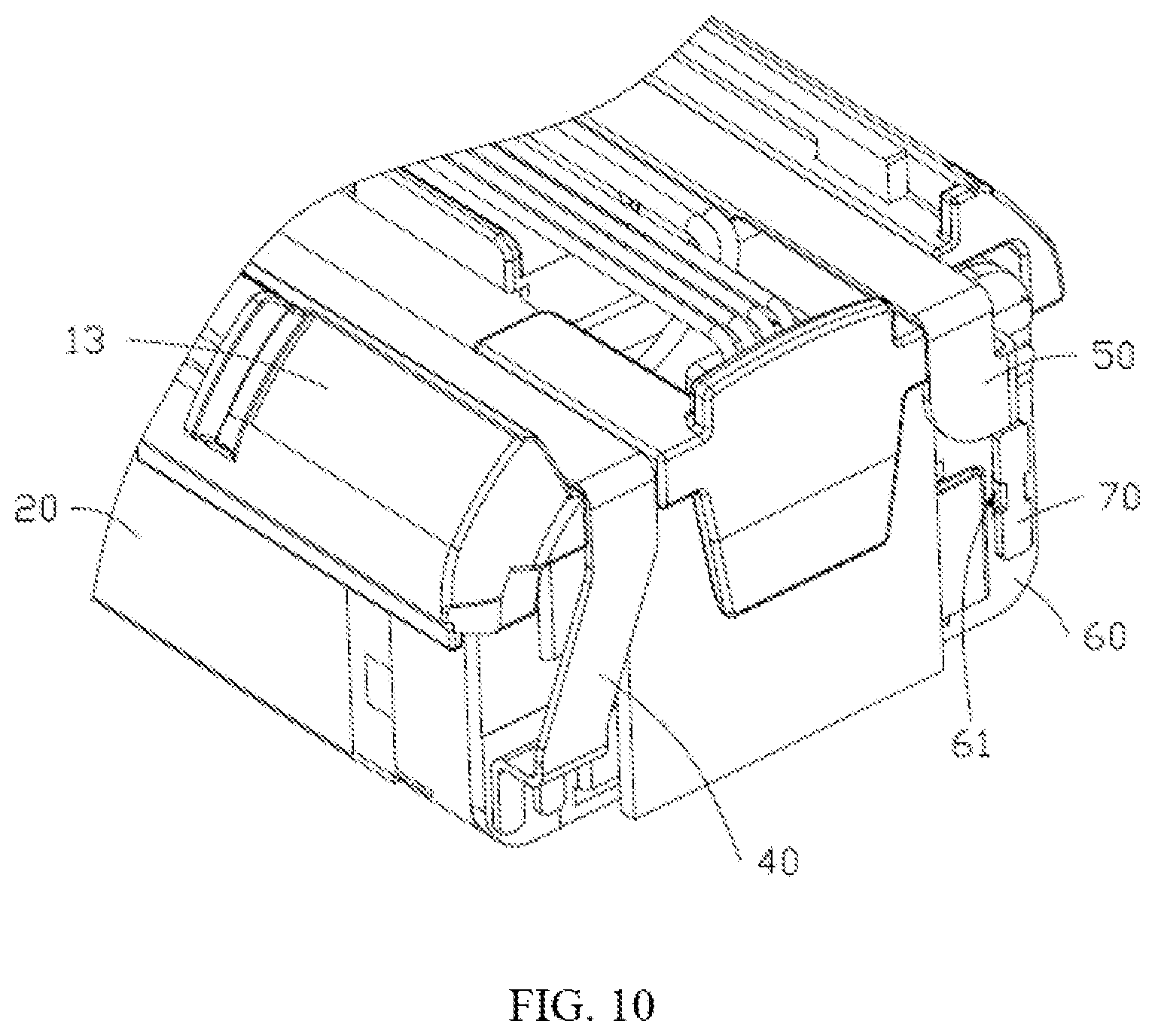 Patent US12620668 Figure 10 – Battery