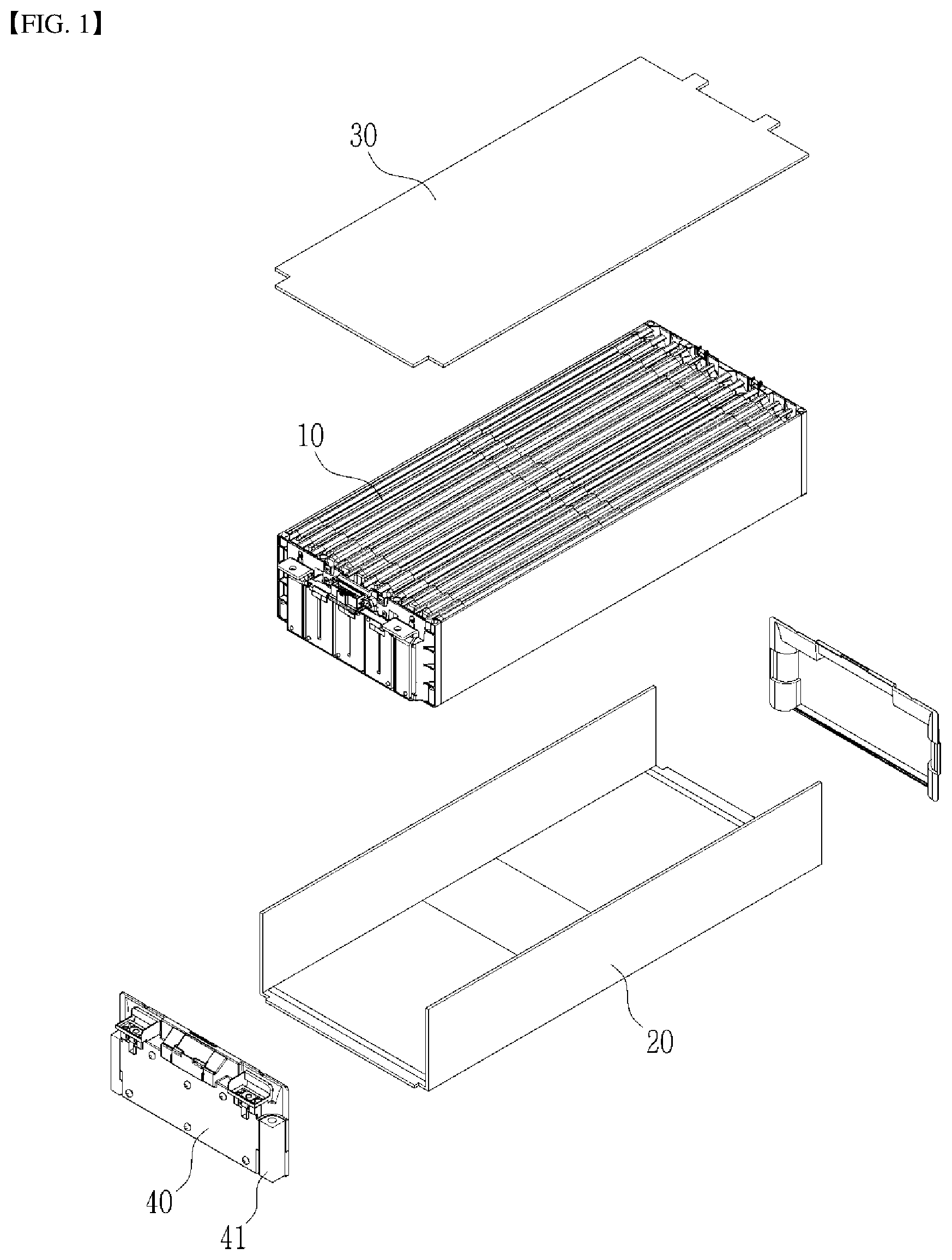 Patent US12620669 Figure 1 – Battery module and battery pack including the same