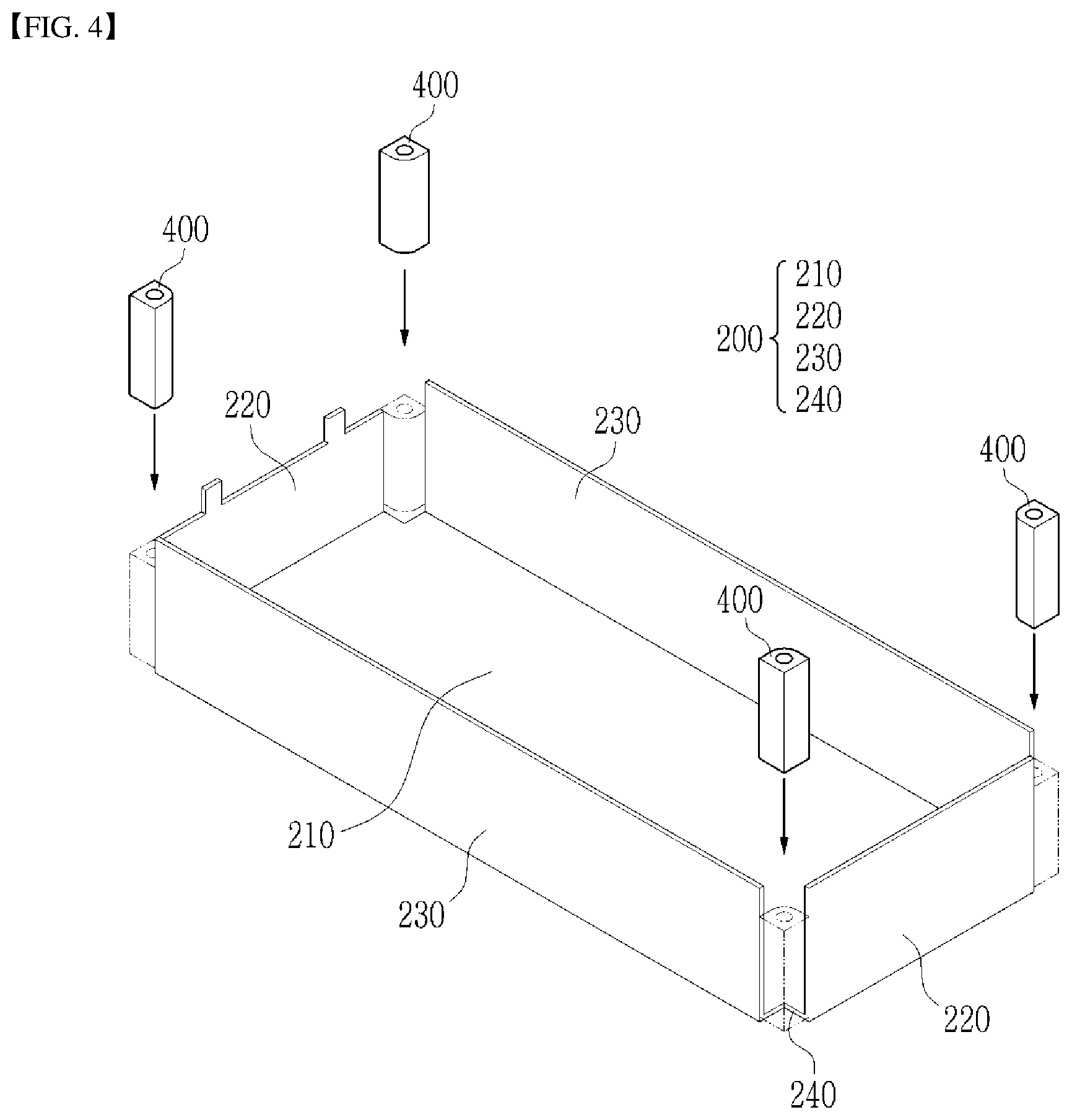 Patent US12620669 Figure 4 – Battery module and battery pack including the same