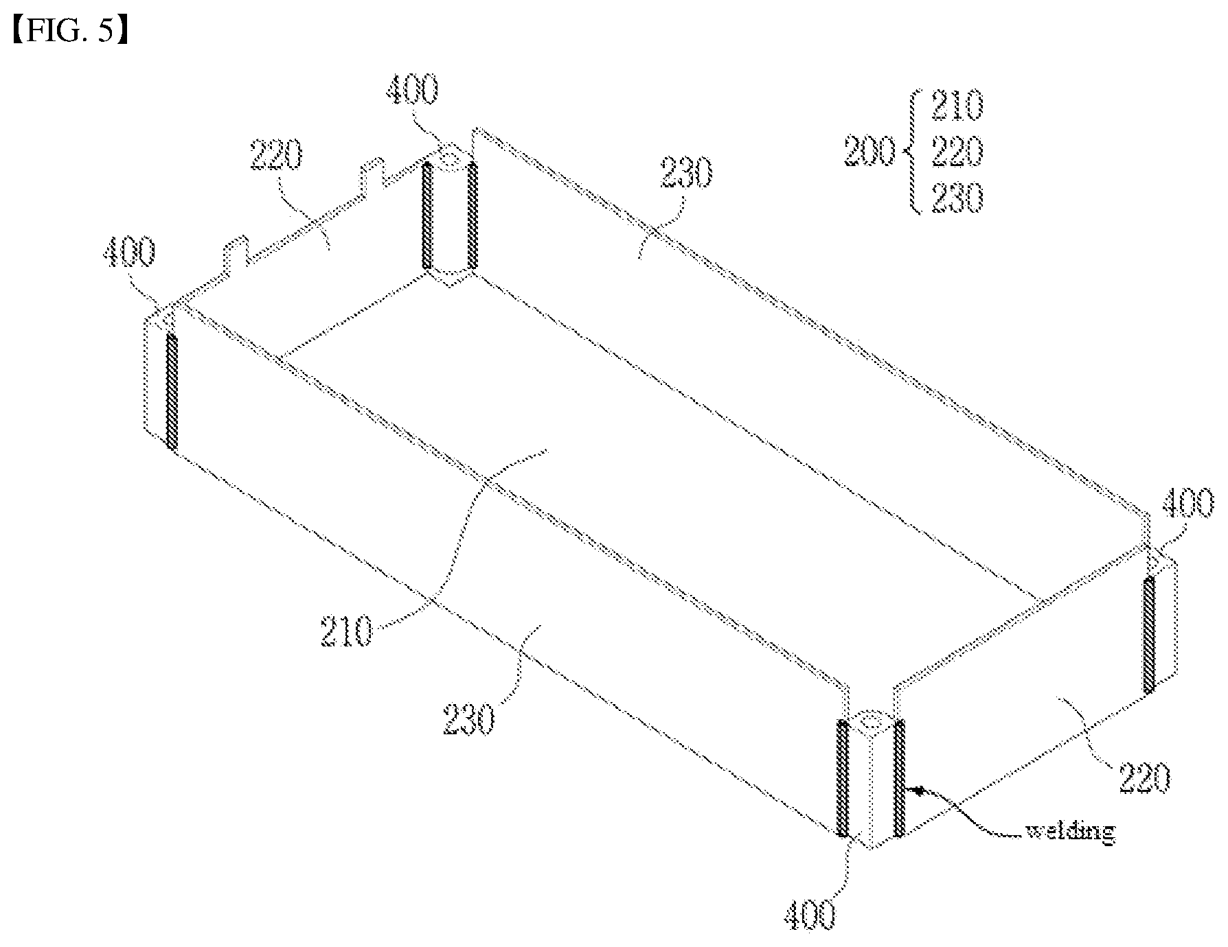 Patent US12620669 Figure 5 – Battery module and battery pack including the same